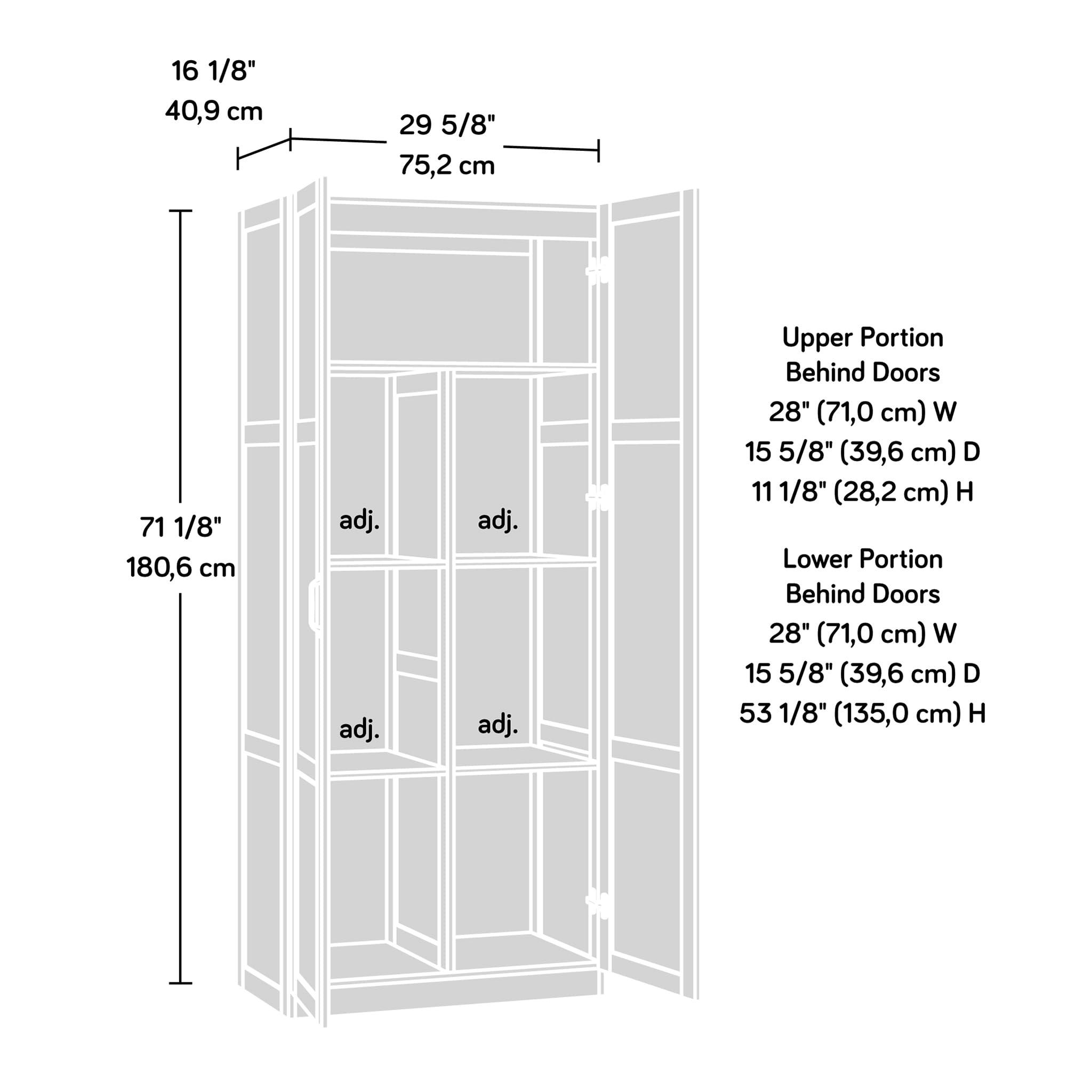 Sauder Select Storage Cabinet/ Pantry cabinets, White finish - Image 10