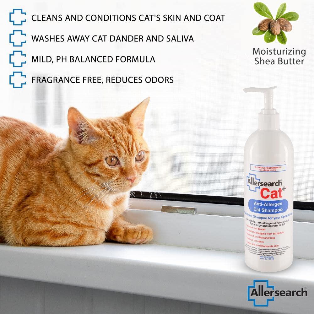 Allersearch Cat+ Anti-Allergen Cat Shampoo - Image 6