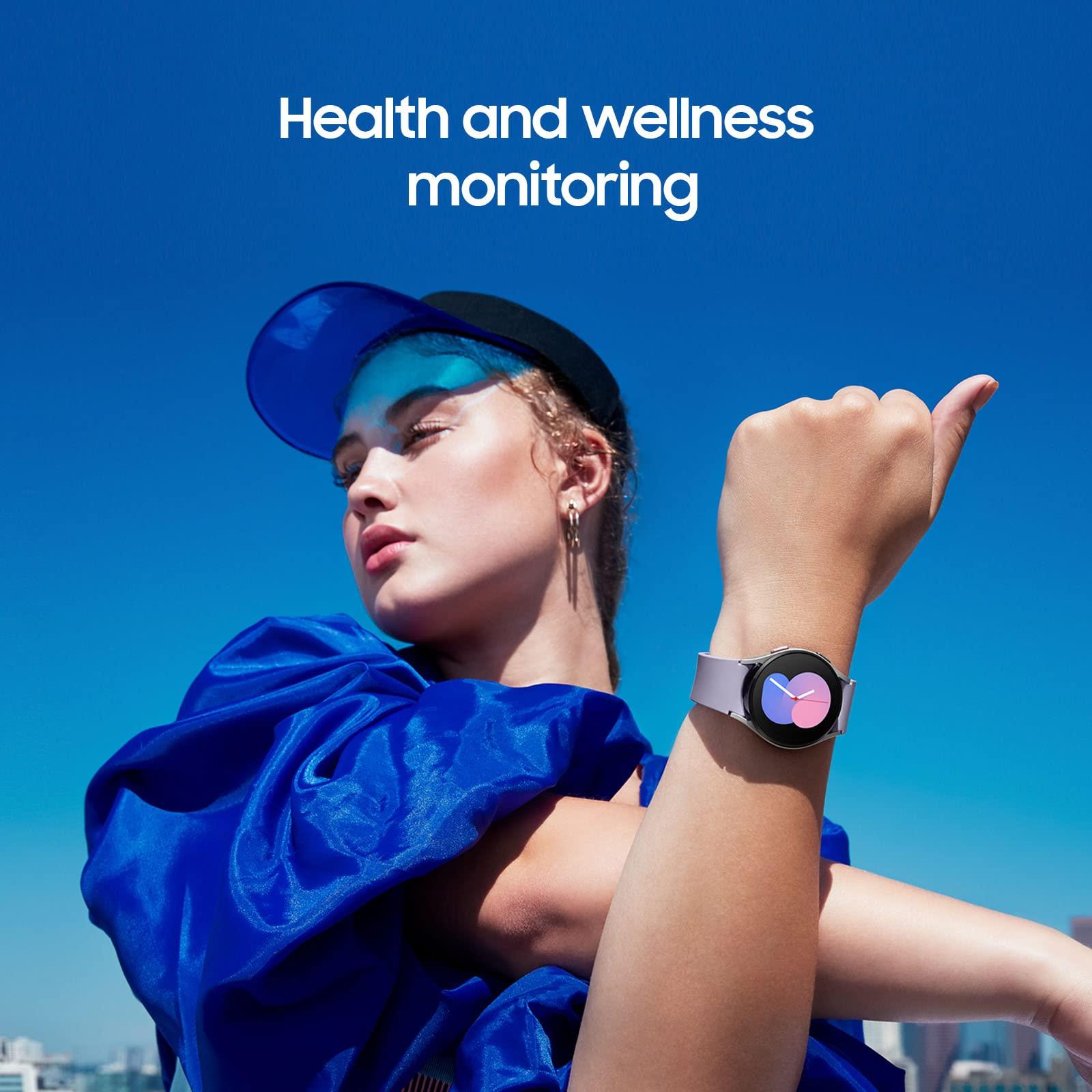 SAMSUNG Galaxy Watch 5 40mm Bluetooth Smartwatch w/Body, Health, Fitness and Sleep Tracker, Improved Battery, Sapphire Crystal Glass, Enhanced GPS Tracking, US Version, Gray - Image 5