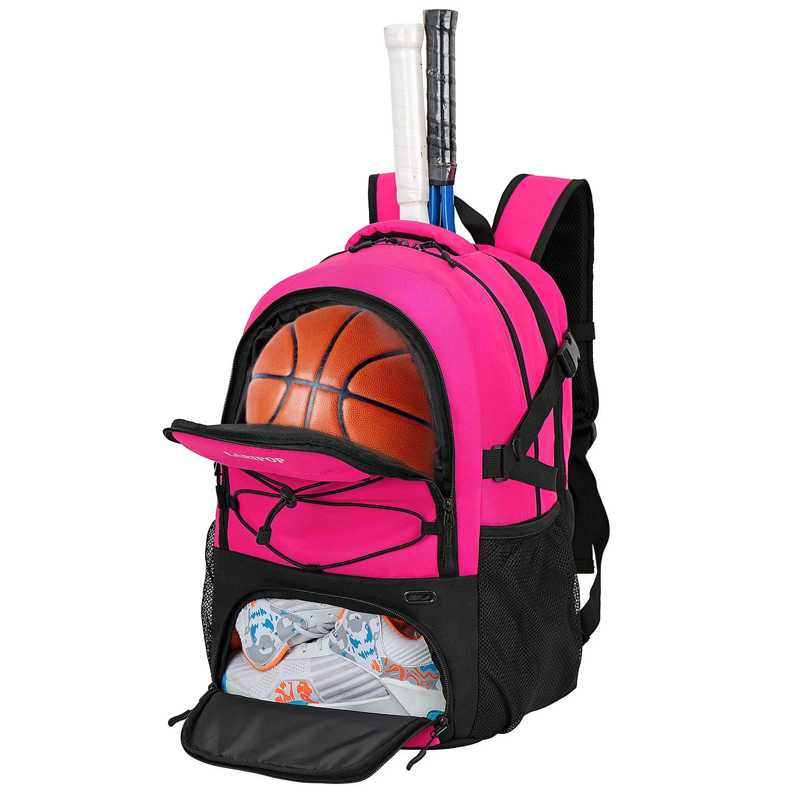 LARIPOP Tennis Bag Tennis Backpack for Women and Men 2 Rackets with Separate Shoe Compartment - Image 4