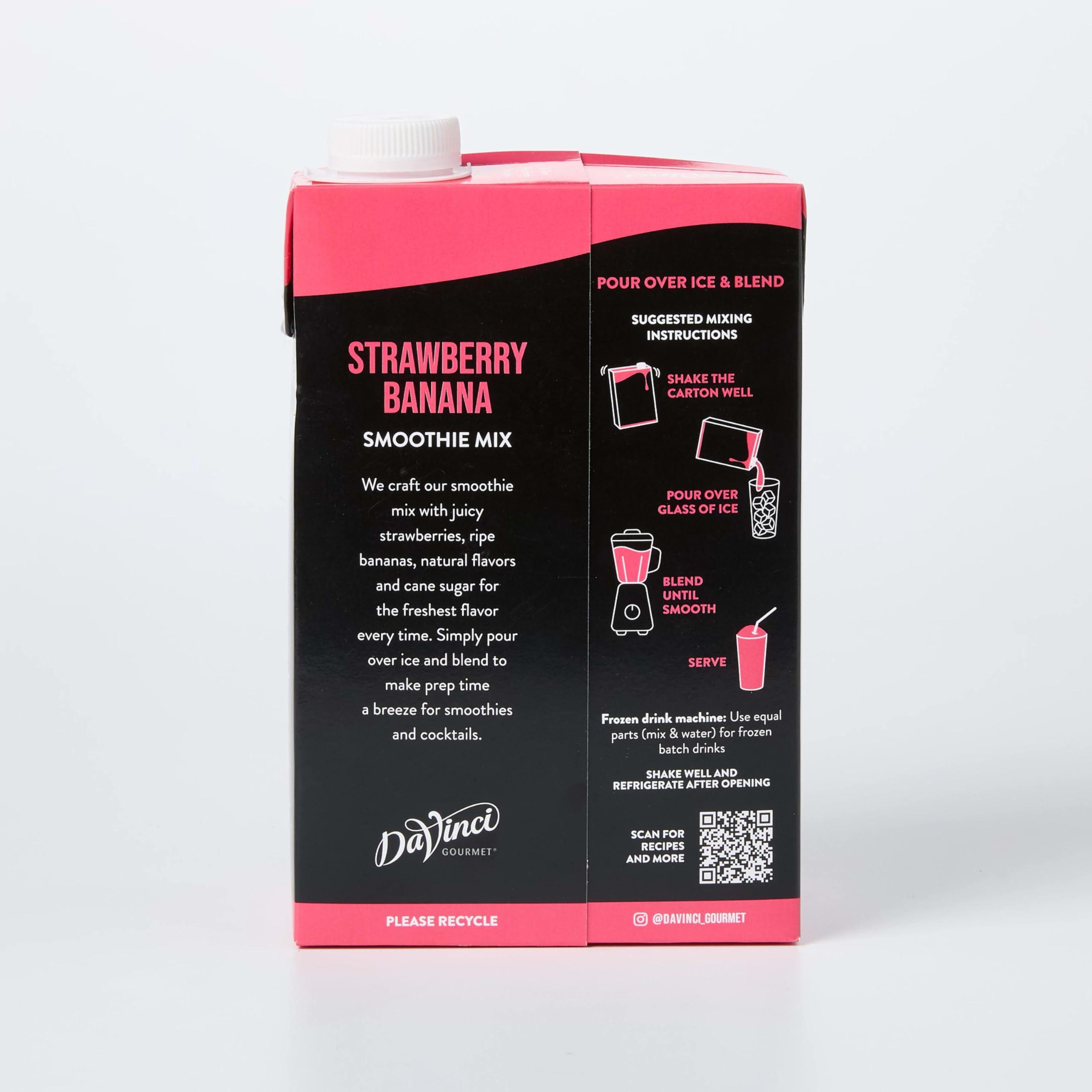 DaVinci Gourmet Strawberry Banana Smoothie, 48 Fluid Ounces (Pack of 1) - Image 7