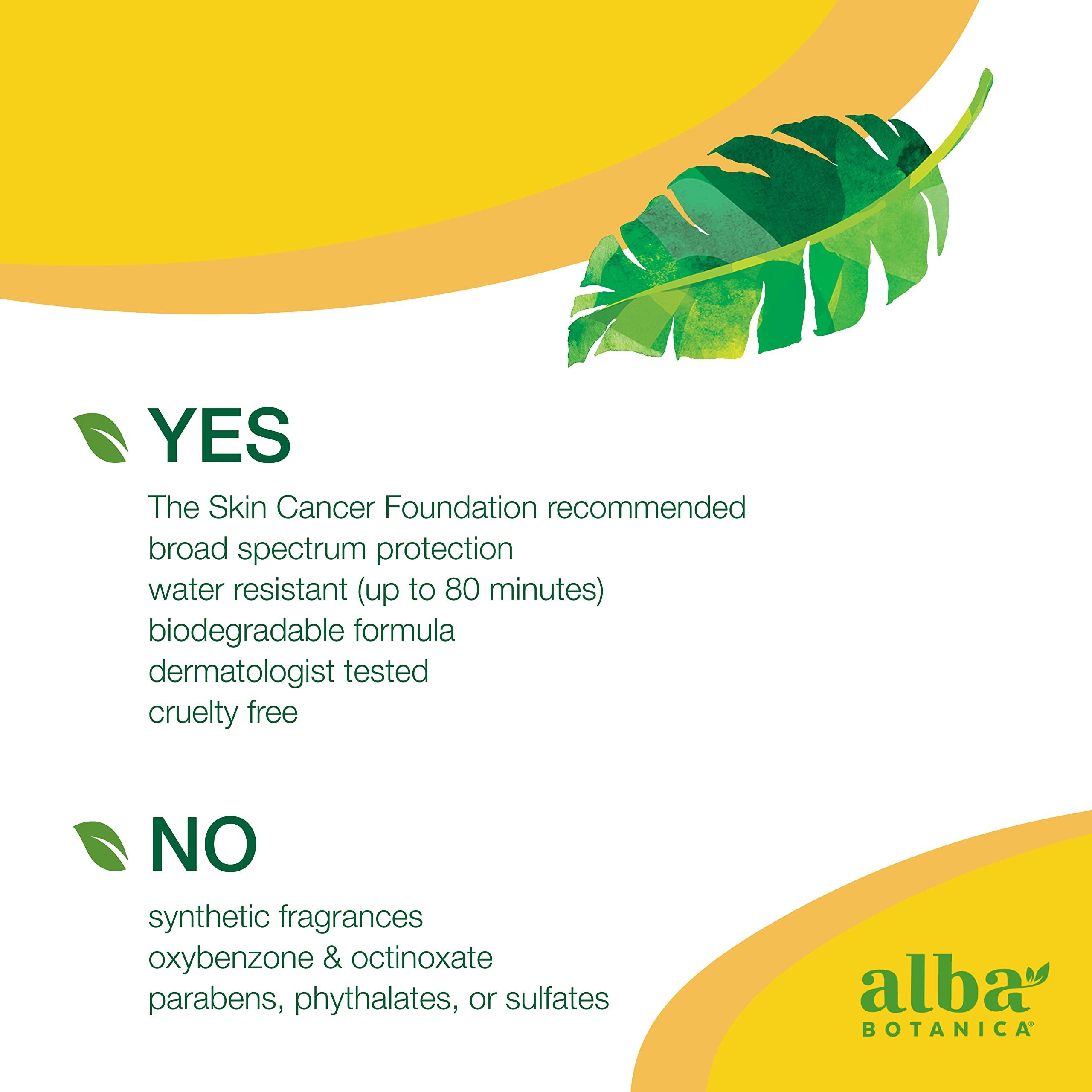 Alba Botanica Sunscreen Lotion, SPF 50, Island Vibe, 3 Oz - Image 3