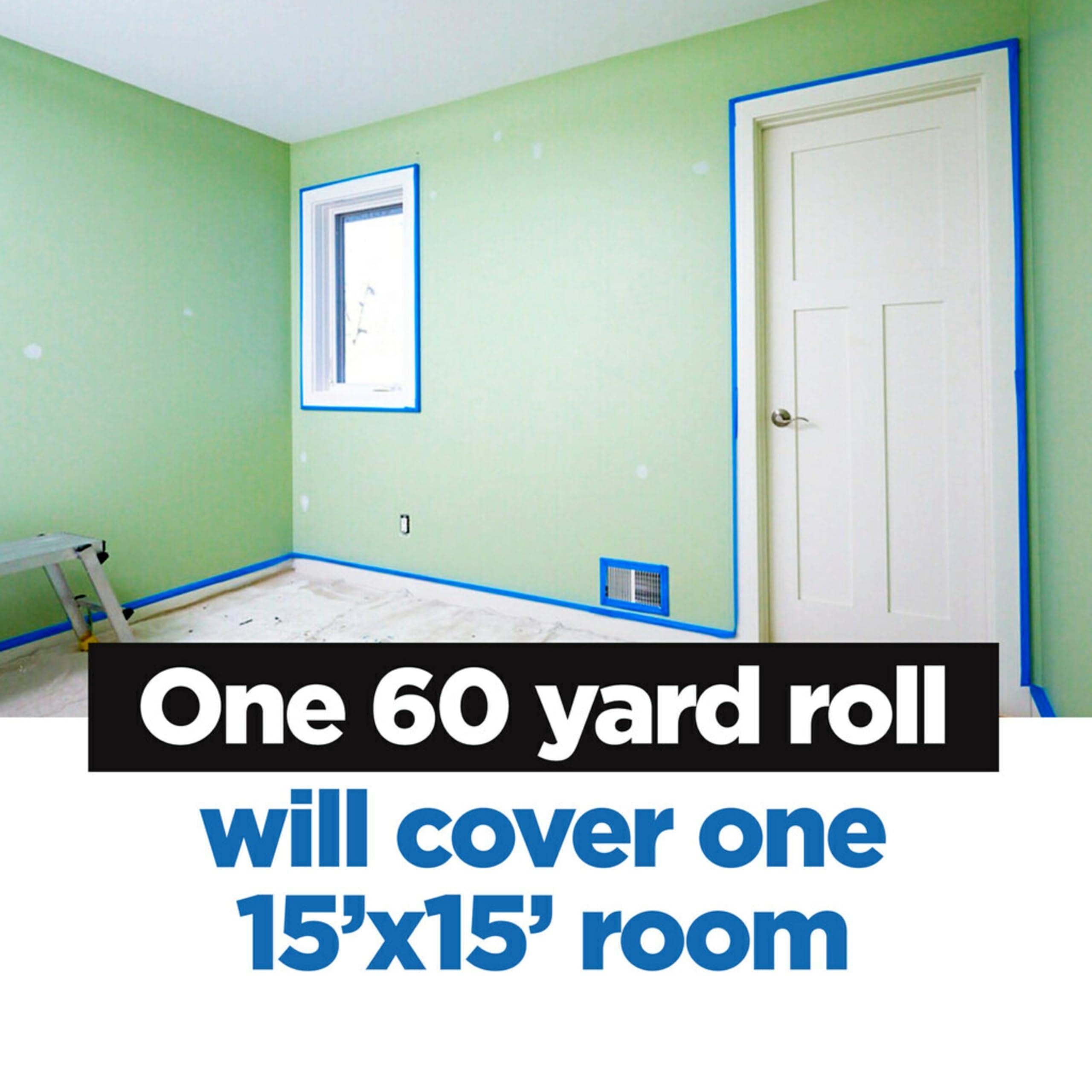 ScotchBlue Original Multi-Surface Painters Tape, 2 Inch Wide (1.88 In. x 60 Yds), 6 Rolls Blue Paint Tape Protects Surfaces & Removes Easily, Masking Tape for Indoor and Outdoor Use (2090-48TP6) - Image 4