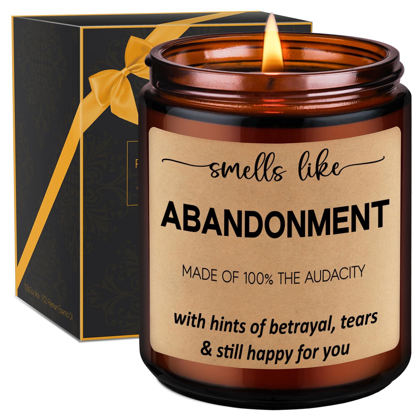 GSPY Scented Candles - Friends Moving Away, Coworker Leaving Ideas, Funny Retirement Gifts for Women, Men - Goodbye, Going Away, Farewell Gifts for Coworkers, Boss, Work Bestie, Woman, Best Friend