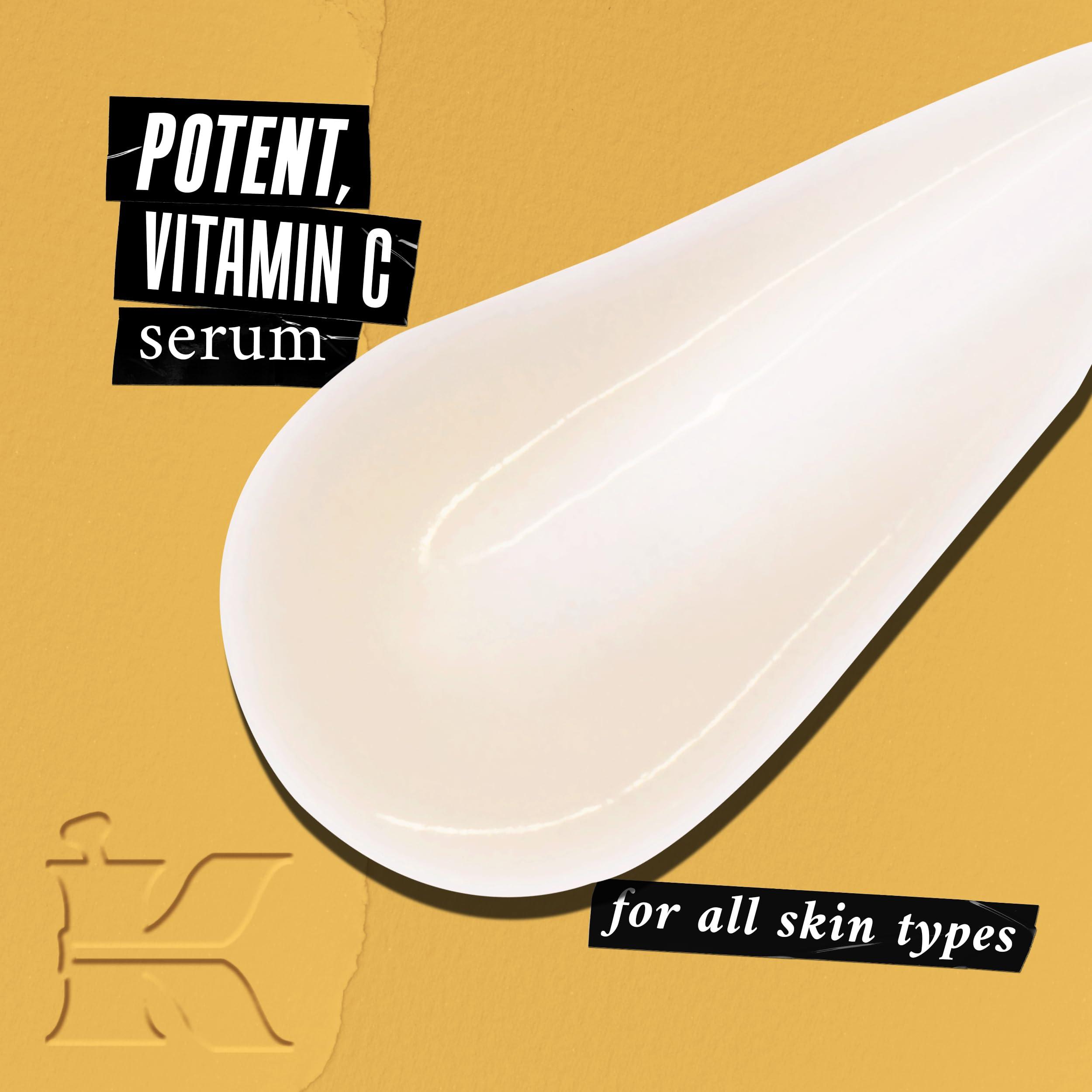 Kiehl's Powerful-Strength 12.5% Vitamin C Serum, Line-Reducing Concentrate for Face, Boosts Radiance & Firmness, Smooths & Plumps Skin, with Hyaluronic Acid, Dermatologist-Tested, Paraben-free - Image 2