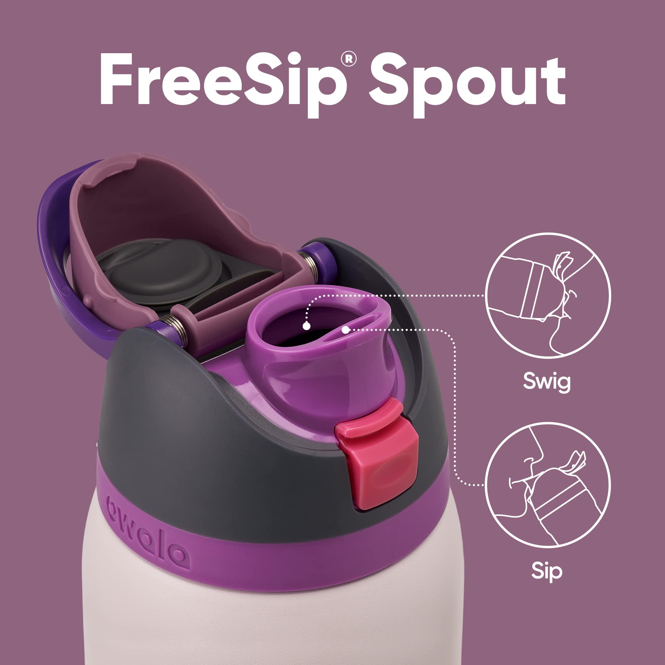 Owala FreeSip Insulated Stainless Steel Water Bottle with Straw for Sports, Travel, and School BPA-Free Sports Water Bottle, 32 oz, Dreamy Field - Image 6