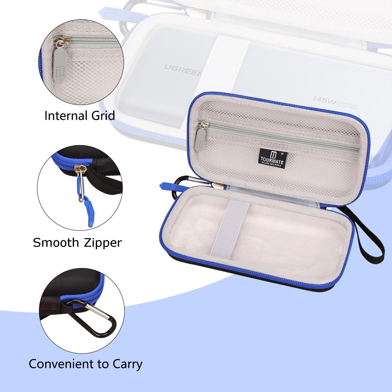 Tourmate Hard Case for UGREEN 20000mAh 100W - Portable Charger Case, Black, Waterproof, Shockproof, Travel, Outdoor Activities - Image 4