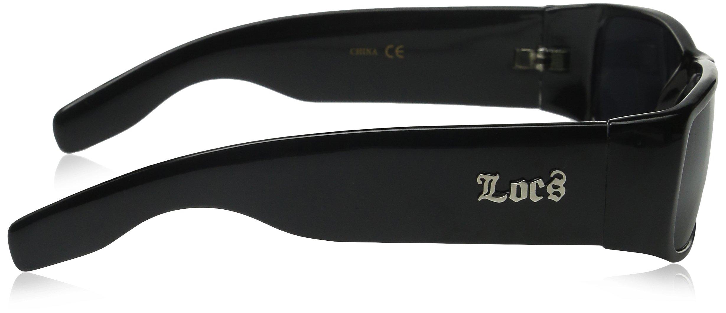 LOCS Sunglasses Hardcore Black 0103 - Image 3