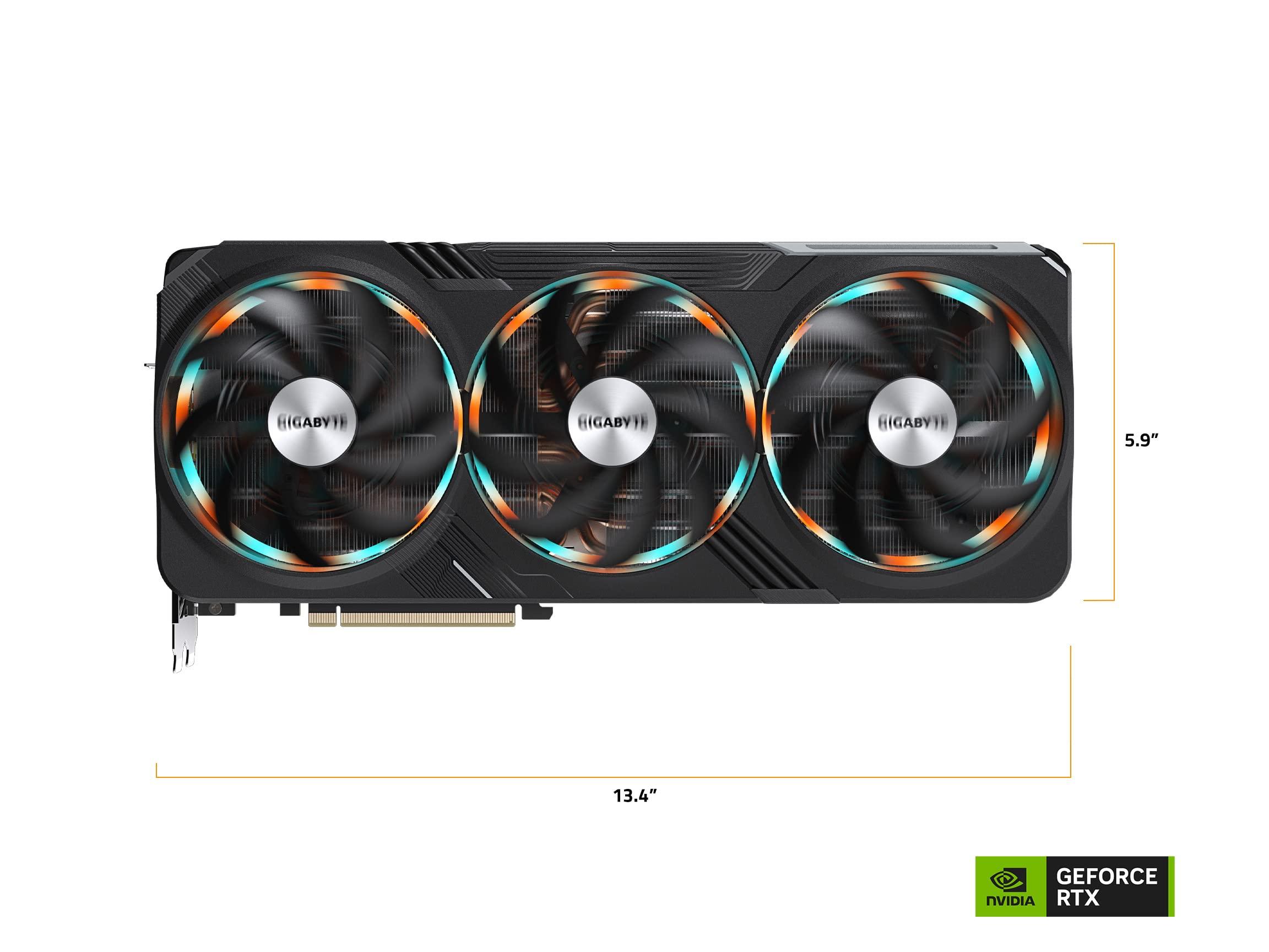 GIGABYTE GeForce RTX 4090 Gaming OC 24G Graphics Card, 3X WINDFORCE Fans, 24GB 384-bit GDDR6X, GV-N4090GAMING OC-24GD Video Card - Image 9