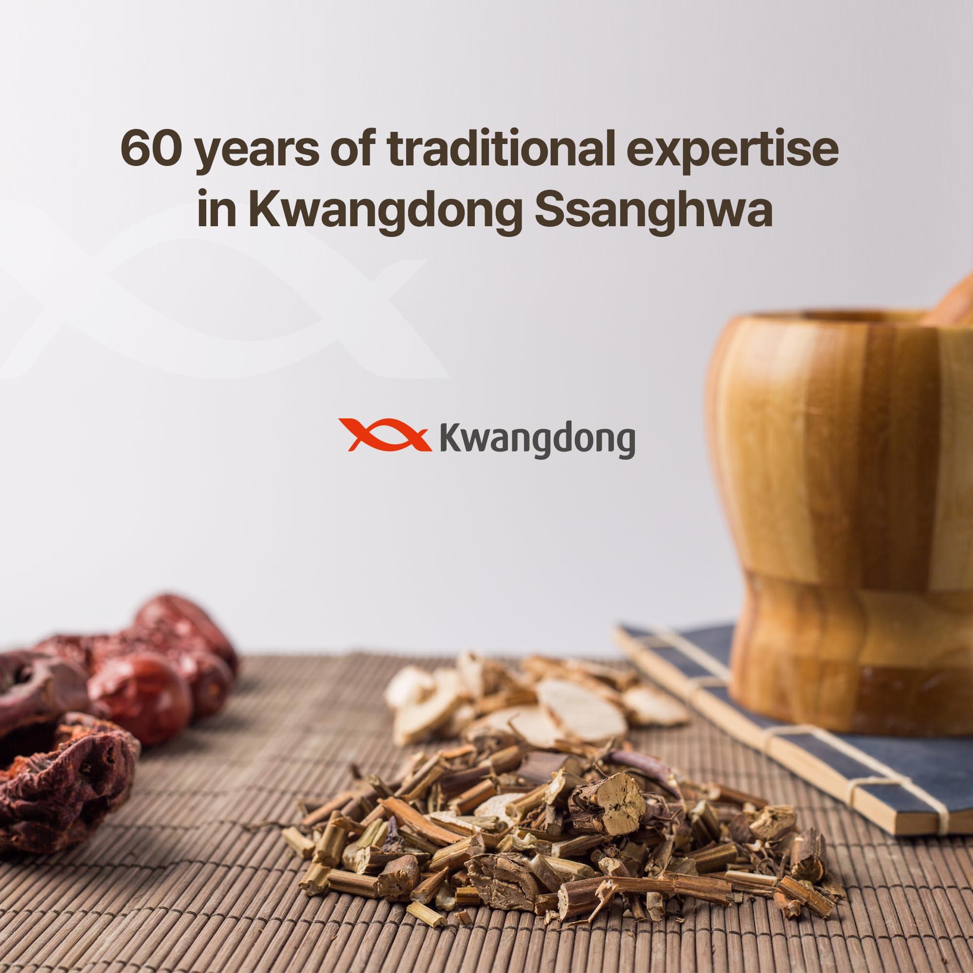 KWANGDONG Ssang Hwa Jin (Ginger) - Korean Traditional Herbal Ginger Tea, Supports General Wellness, Energy, and Vitality, 10 Pouches - Image 7