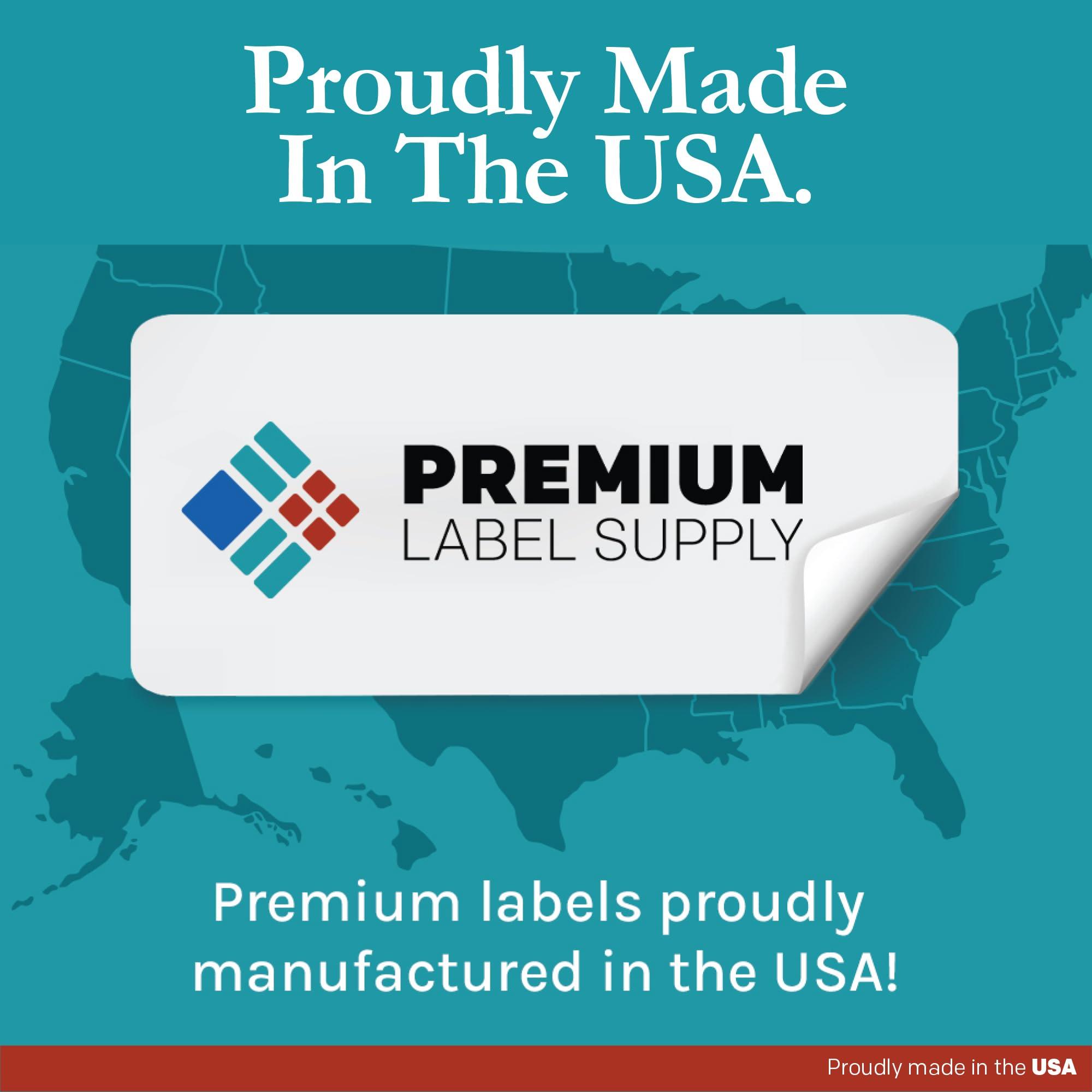 Premium Label Supply White Sticker Square Labels – 2" x 2" – Laser/Inkjet Compatible – (20 per Sheet), 25 Sheets – 500 Total Adhesive Labels - Image 7