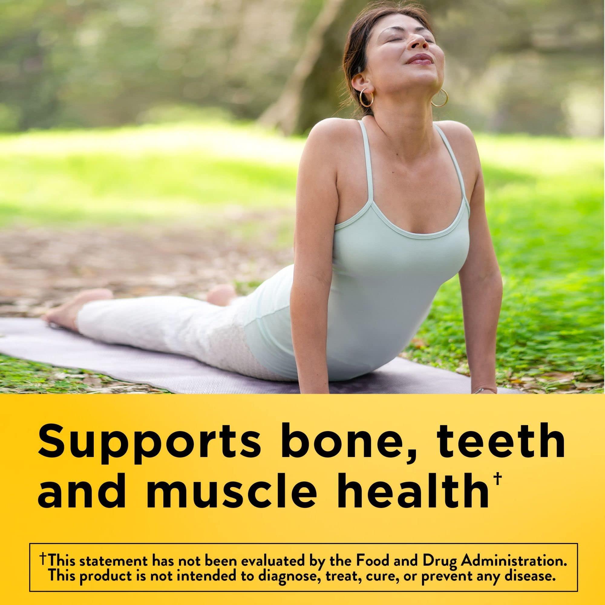 Nature Made Vitamin D3 1000 IU (25 mcg), Dietary Supplement for Bone, Teeth, Muscle and Immune Health Support, 300 Softgels, 300 Day Supply - Image 2