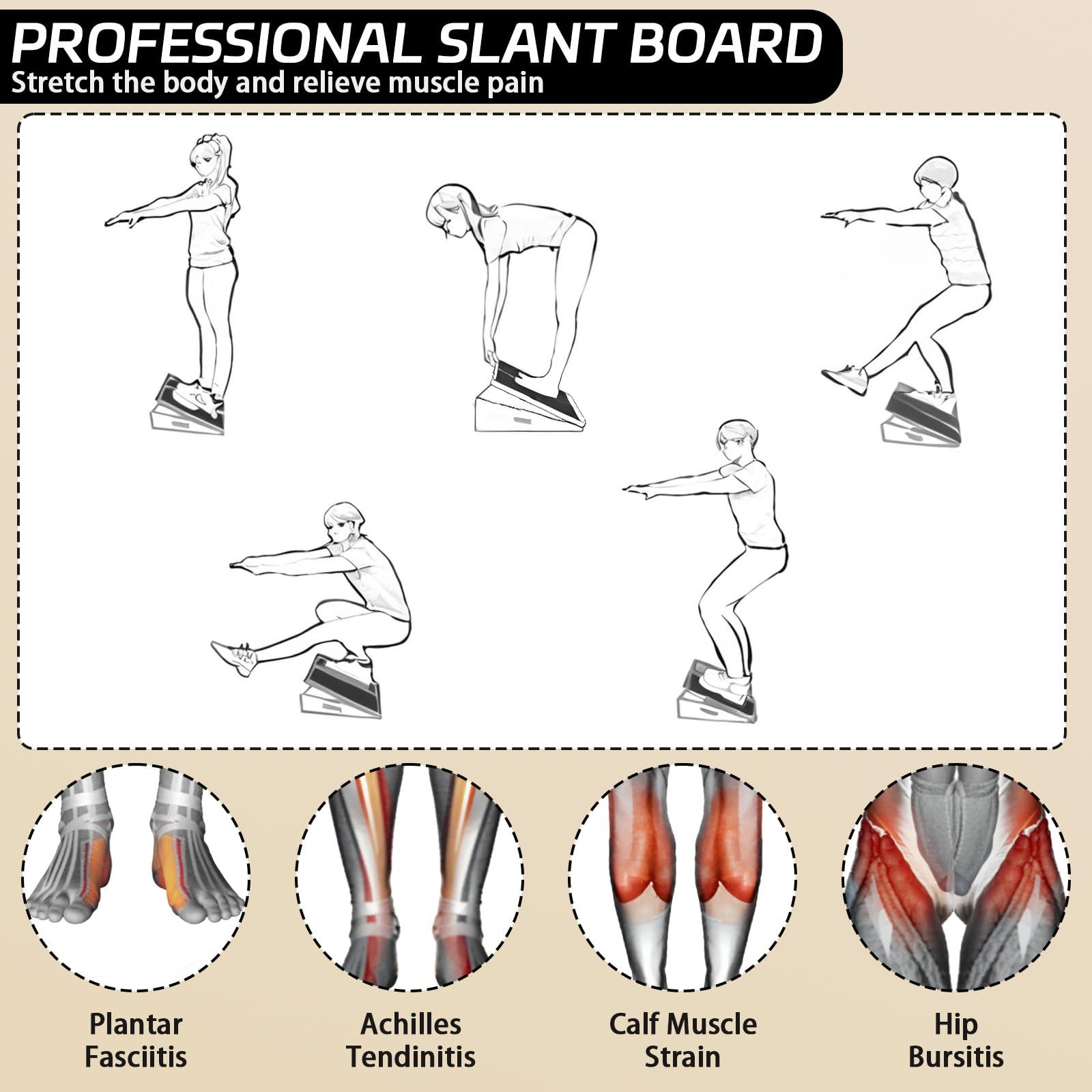 Ultimate Wobble & Slant Board Combo for Balance Training, Calf Stretching, and Core Strength – Perfect for Balance Boards、Wobble Board and Calf Stretcher Enthusiasts - Image 4