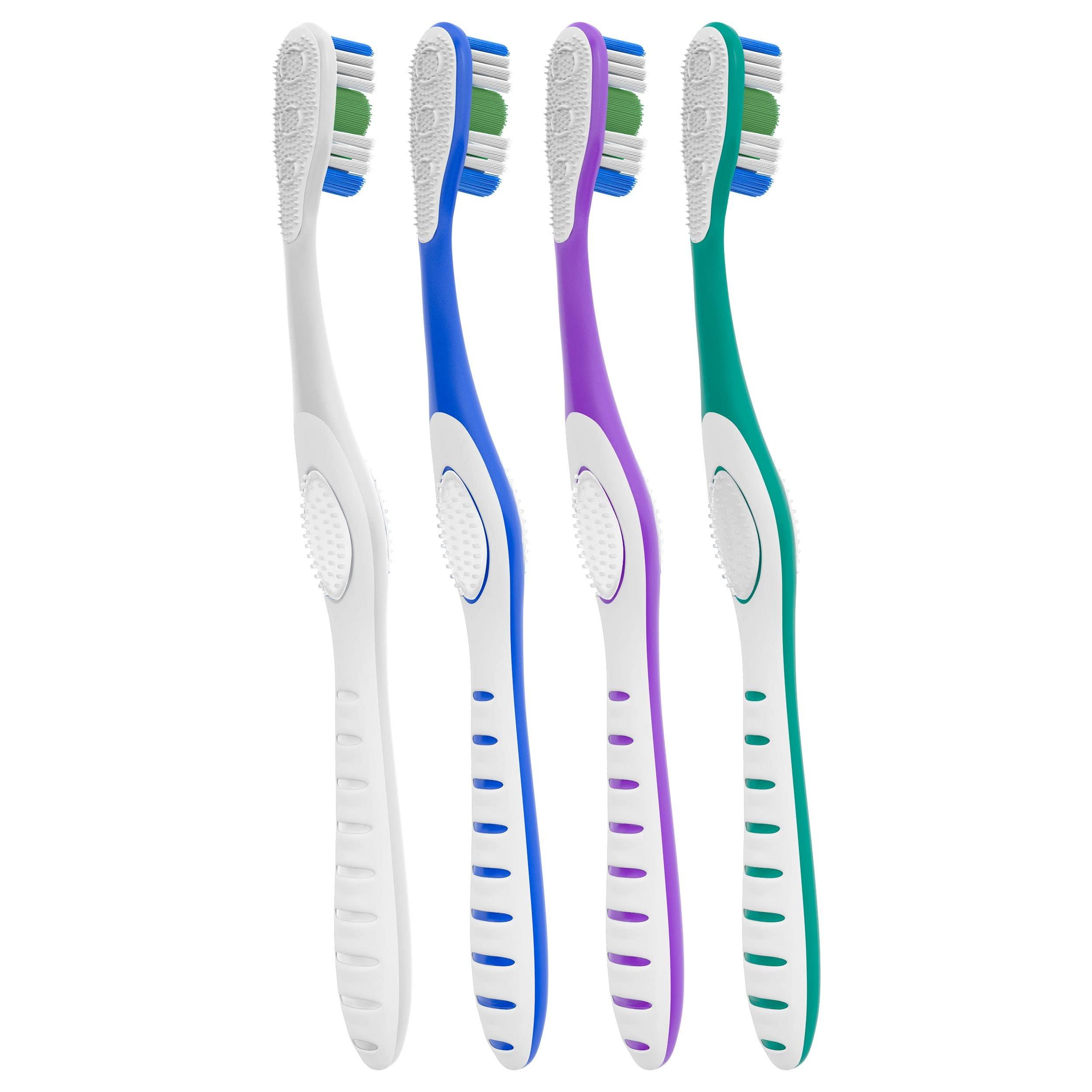 Colgate 360 Adult Toothbrush, Medium (4 Count) - Image 5