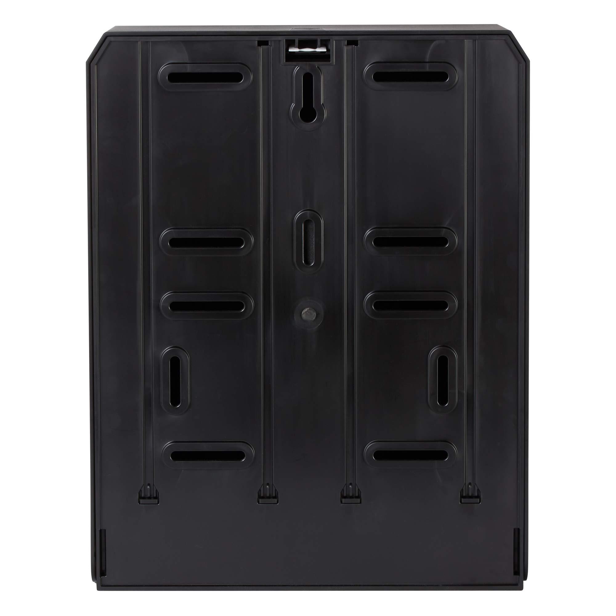 Georgia-Pacific Combi-Fold Paper Towel Dispenser, Black - Image 6
