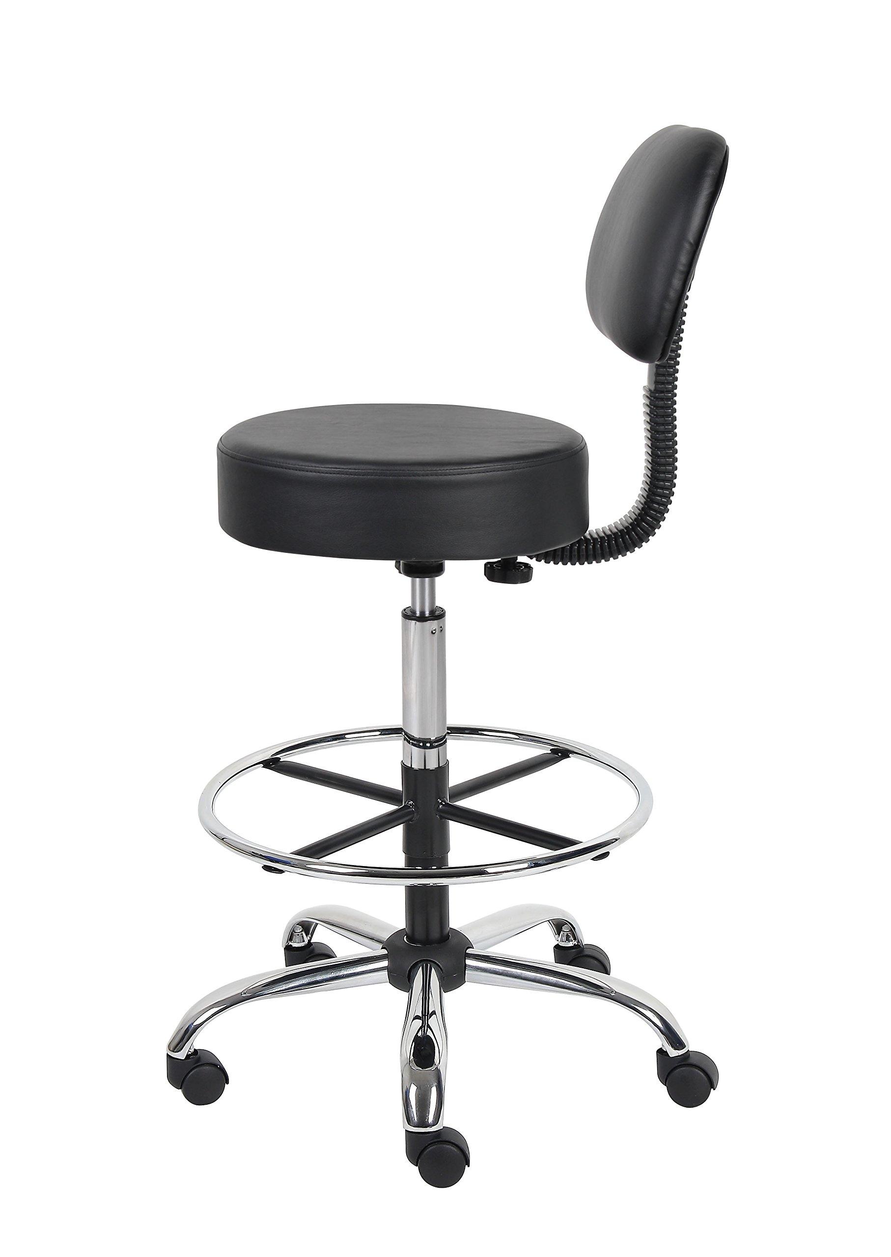 Boss Office Products Medical Stool, Black - Image 8
