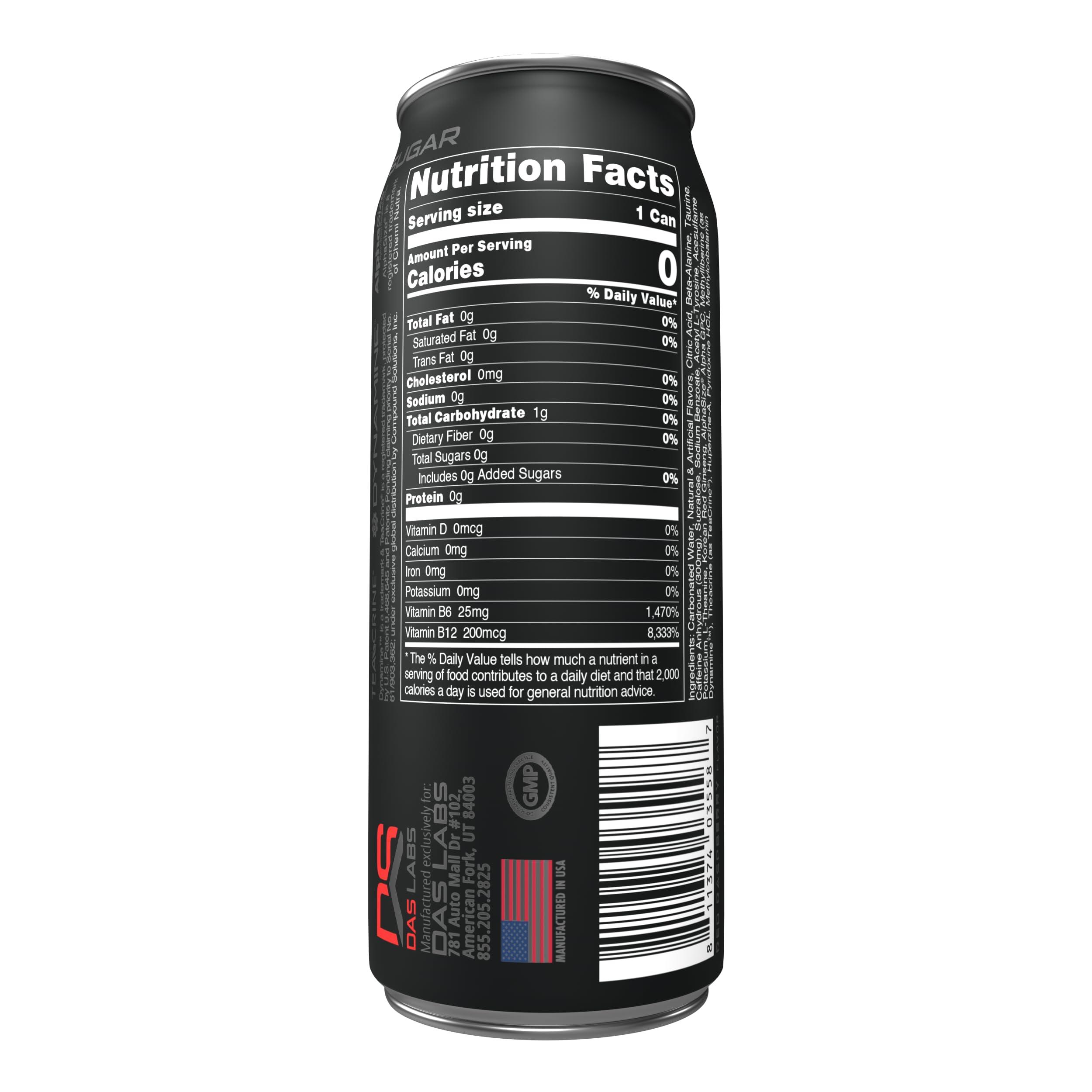 Bucked Up Energy Drink 300mg (Blood Raz) (12 CT) - Image 3