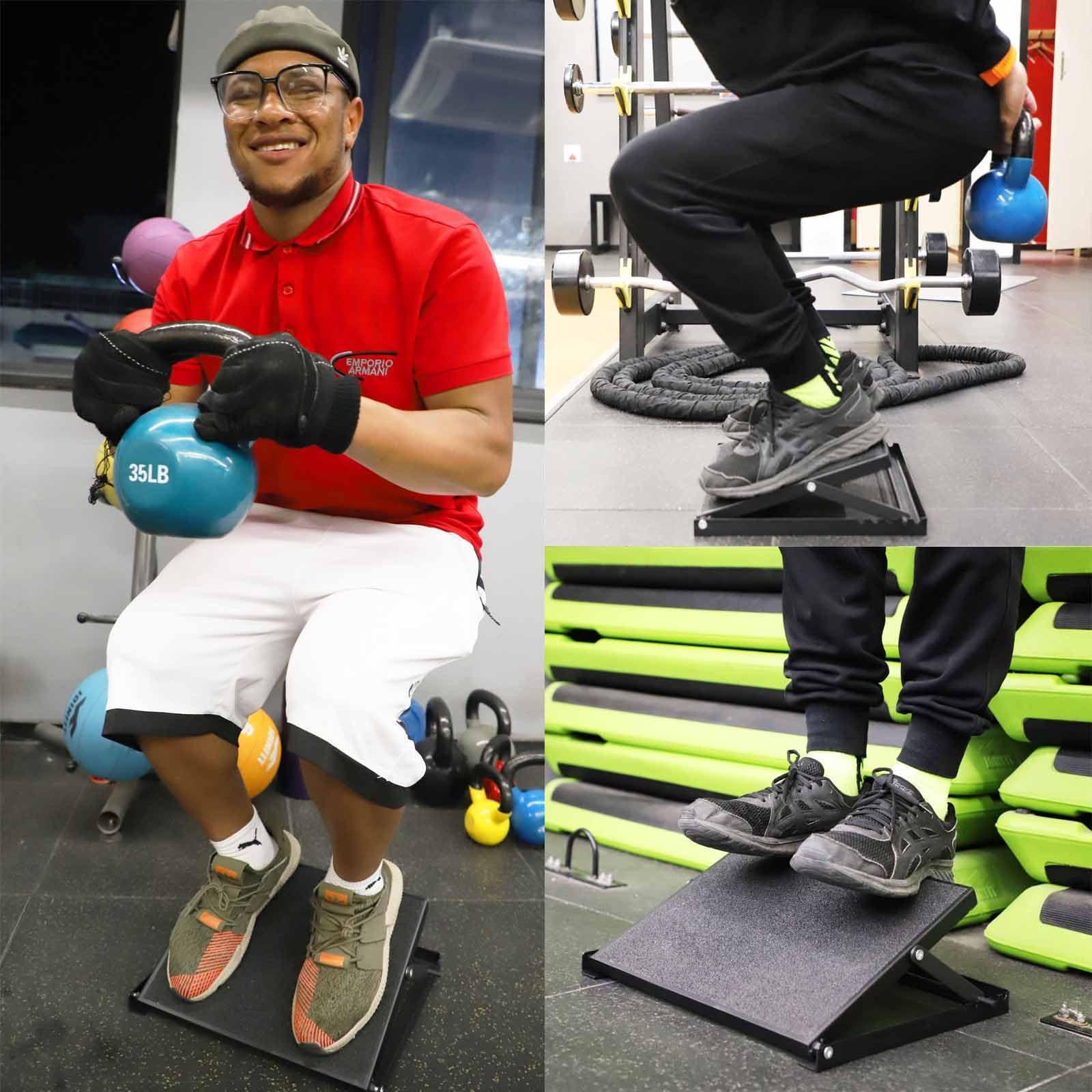 NISDOKR Professional Steel Slant Board, Adjustable Heavy-Duty Incline Board and Calf Stretcher, Stretch Board for Calf Stretching, Flexibility, Strength & Squats - Max. Load 500lbs - Image 3