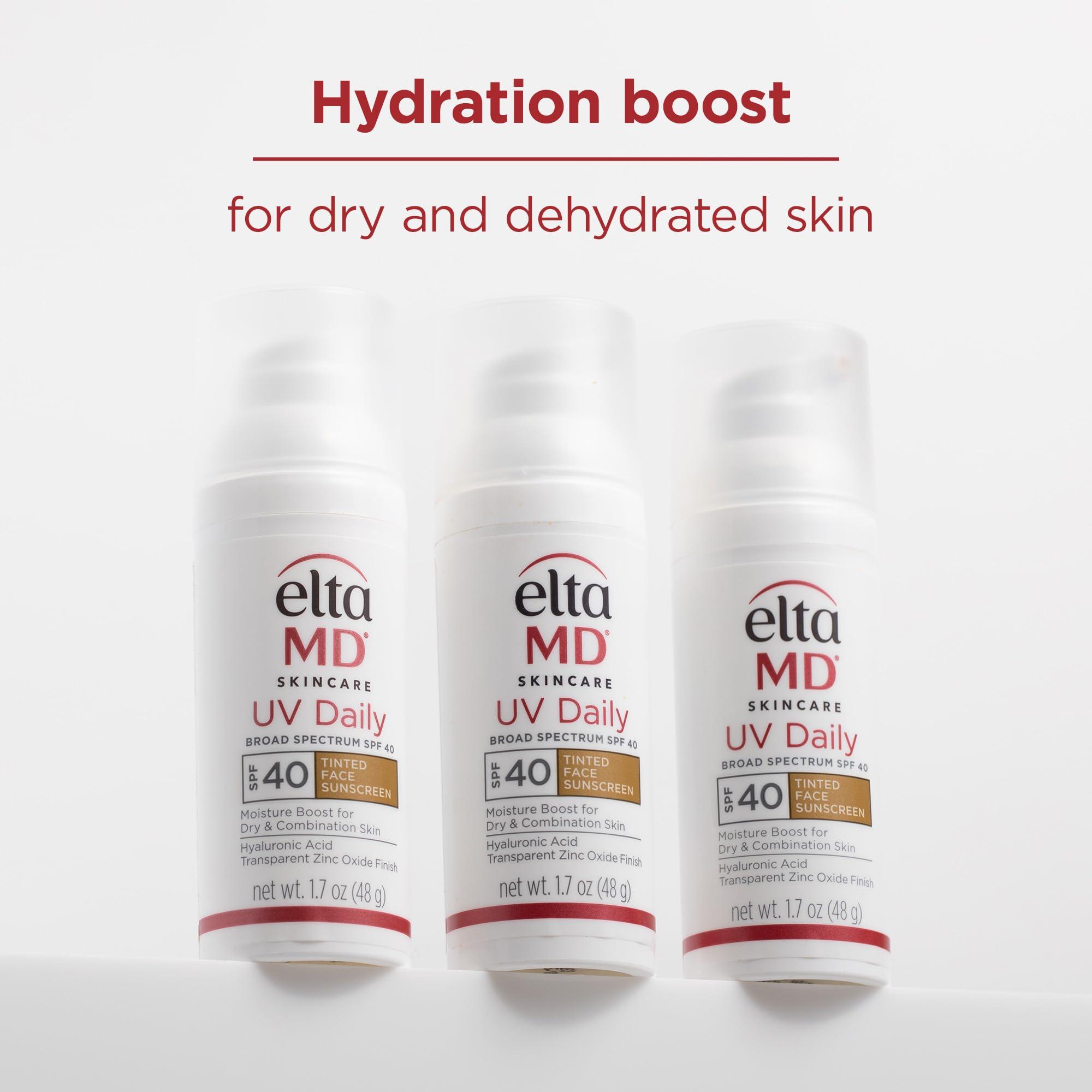 EltaMD UV Daily SPF 40 Tinted Face Sunscreen Moisturizer, Tinted Moisturizer for Face with SPF, Great for Dry, Combination, and Normal Skin - Image 4