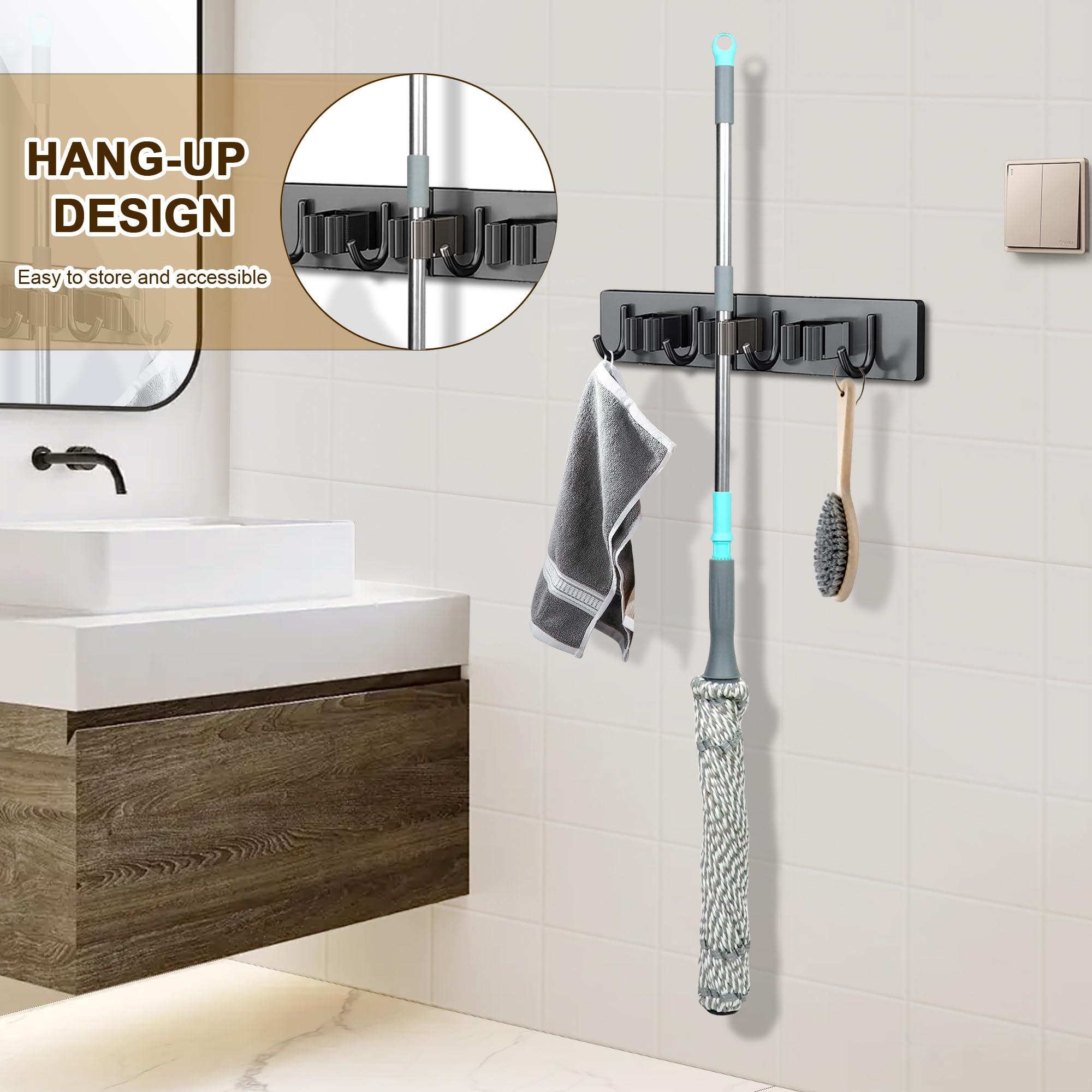 Kickleen Self Wringing Mop - Twist Mop with 52.5 Inch Long Handle, Heavy Duty for Hardwood, Tile, Vinyl & Laminate Floors - Image 3