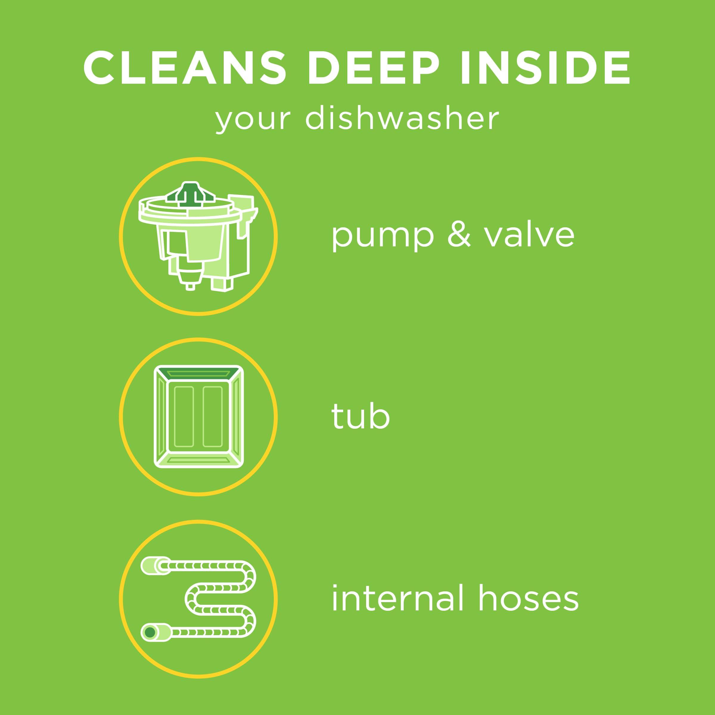 Affresh W10549851 Dishwasher Cleaner 6 Tablets Formulated to Clean Inside All Machine Models, Count - Image 4