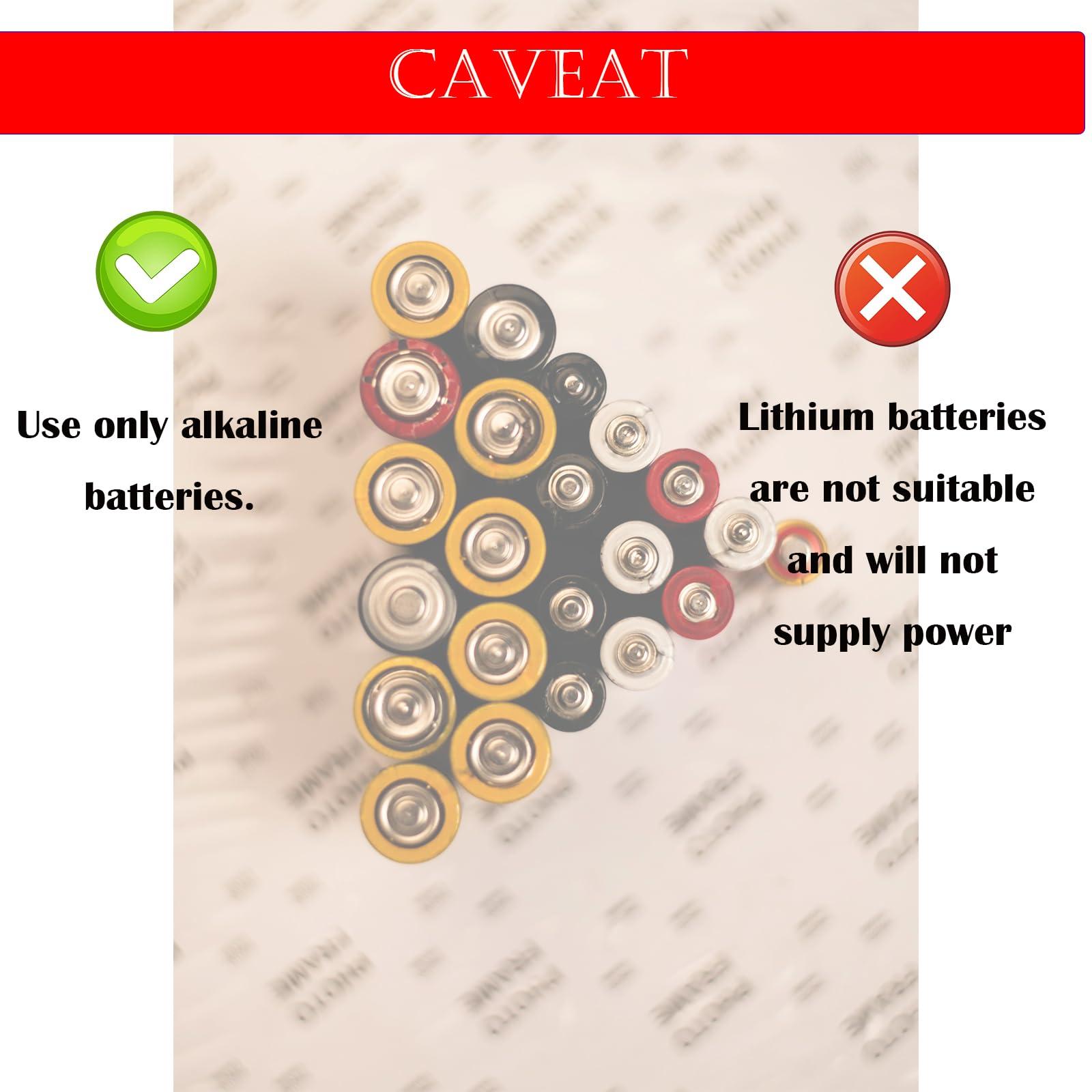 Battery Operated Phone Charger Emergency|USB Battery Powered Power Bank Portable 4 AA Batteries Powered Outlet (Black) - Image 5