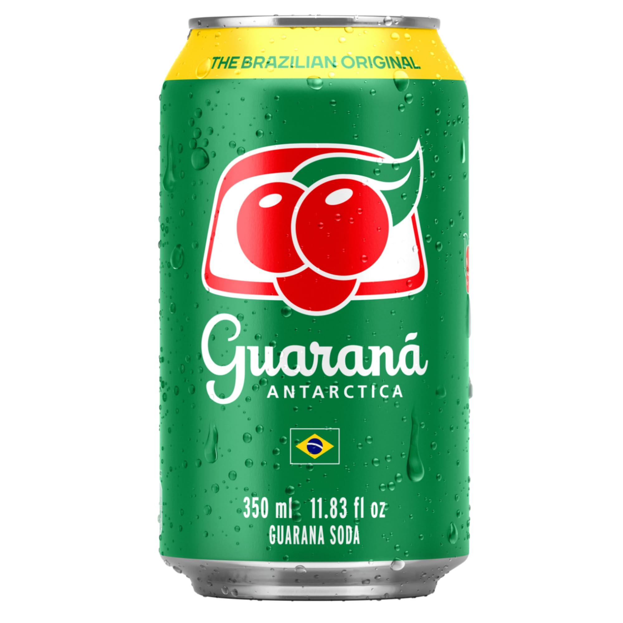 Guarana Antarctica, The Brazilian Original Guarana Soda, Regular, 11.83 fl oz (Pack of 12) - Image 2