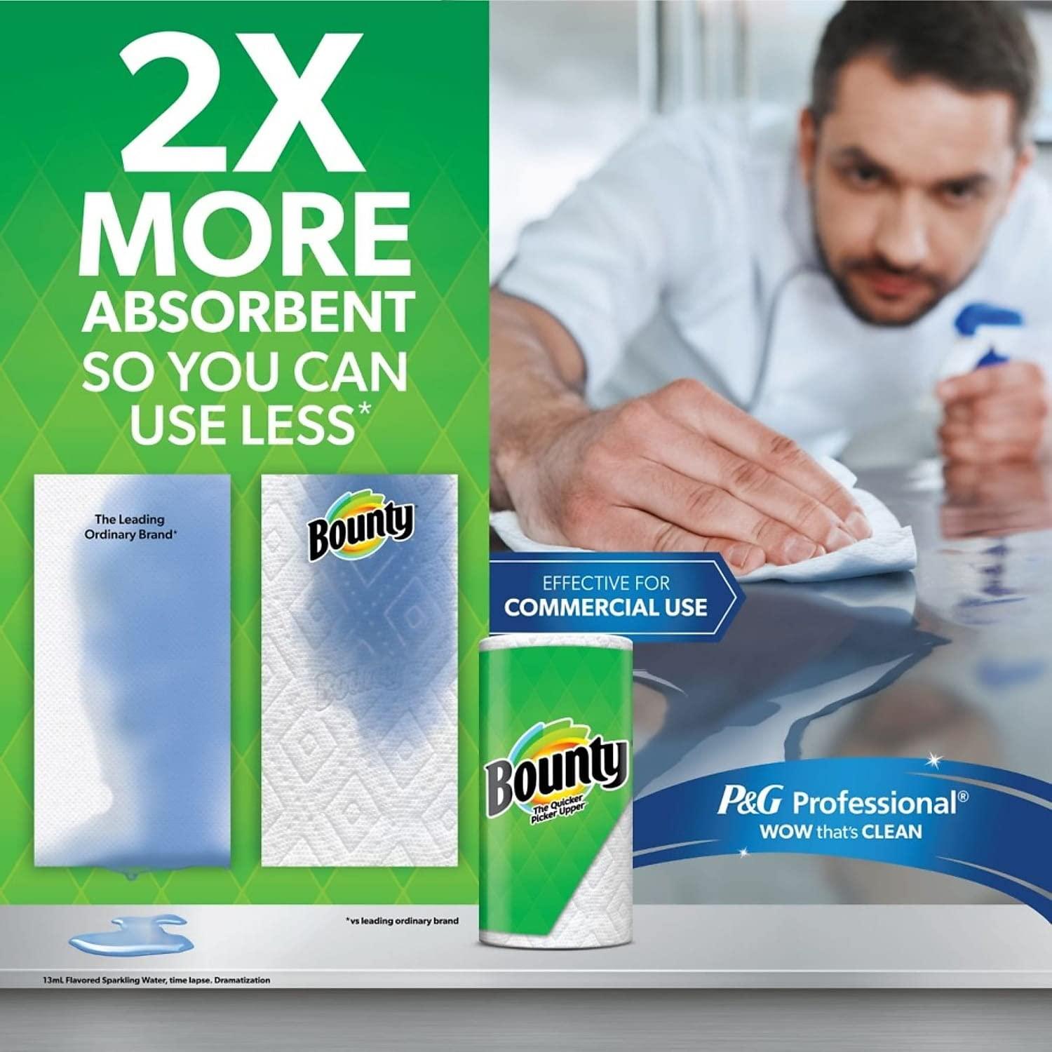 Bounty® Select-A-Size® Double 2-Ply Paper Towels, 98 Sheets Per Roll, Pack of 12 Rolls - Image 9