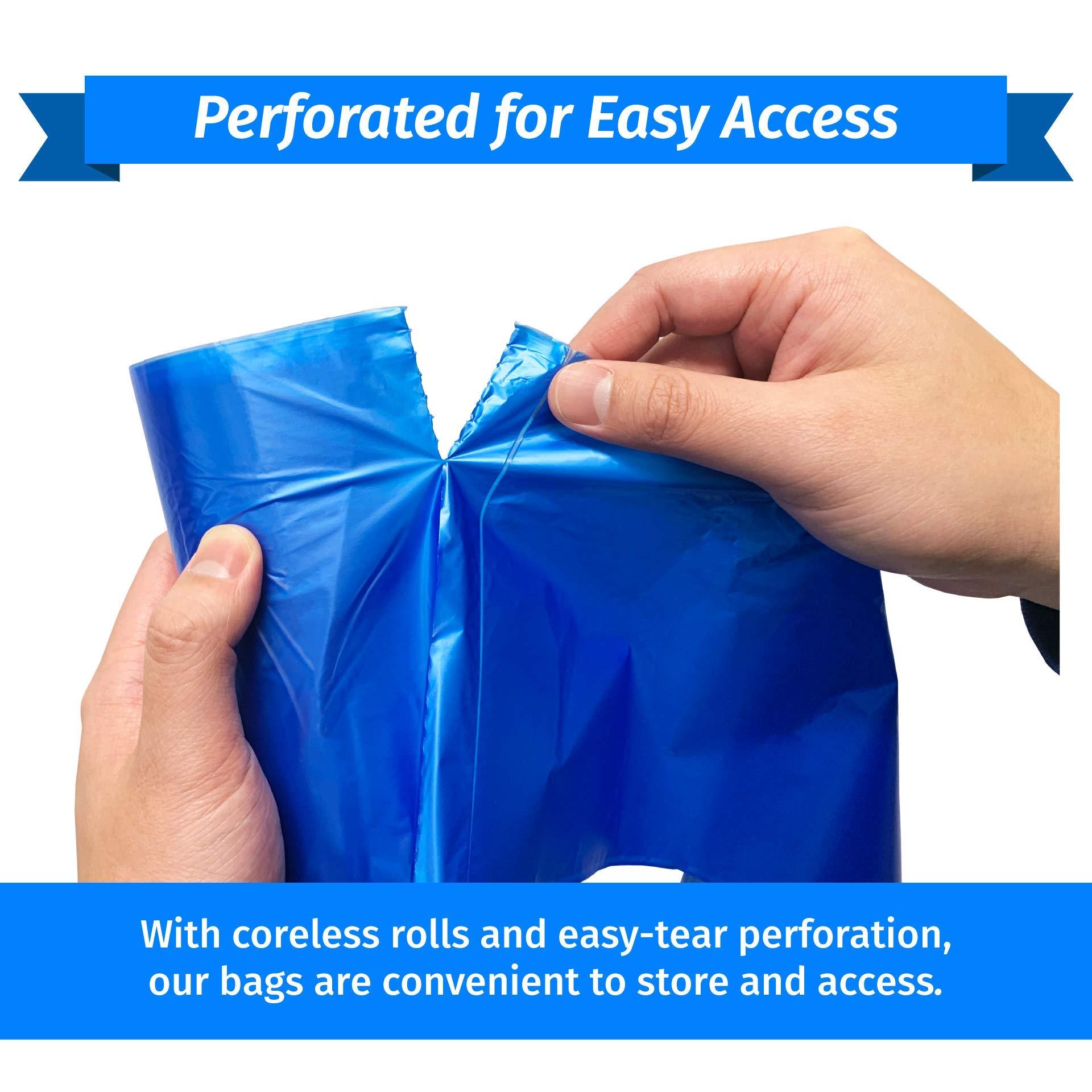 Reli. SuperValue 33 Gallon Recycling Bags (120 Count) Made in the USA - Blue Trash Bags, 30-33 Gallon | Recycling, Garbage | 33Gal with 30Gal - 35Gal Capacity - Image 7