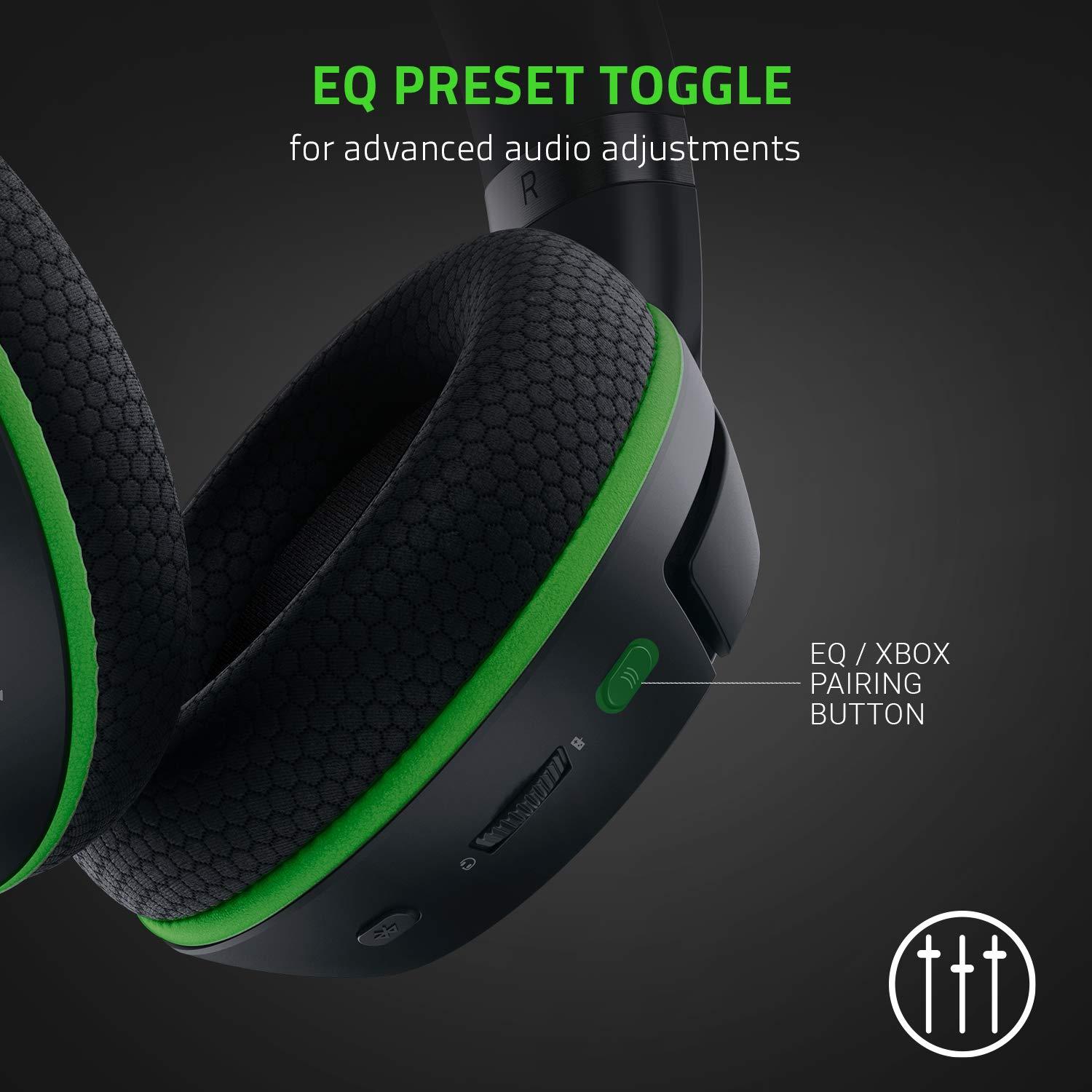 Wireless Xbox Gaming Headset: Razer Kaira Pro with Titanium Drivers & Supercardioid Mic - Black - Image 6