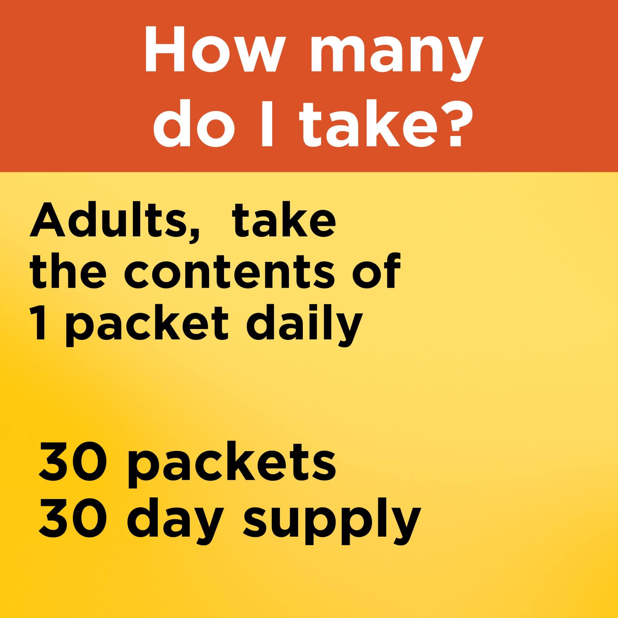 Nature Made Daily Diabetes Health Pack, Dietary Supplement for Nutritional Support, 30 Packets, 30 Day Supply - Image 4