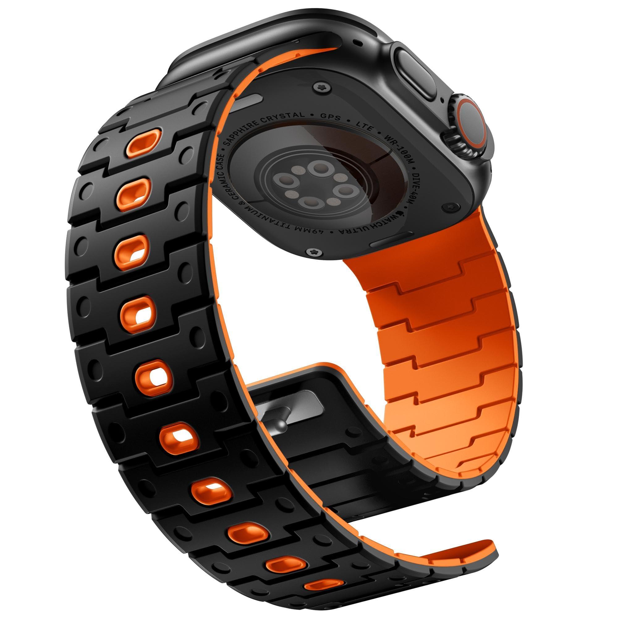 Bandletic Magnetic Watchband + Sport Bands Compatible with Apple Watch Ultra Bands for Men - Image 2