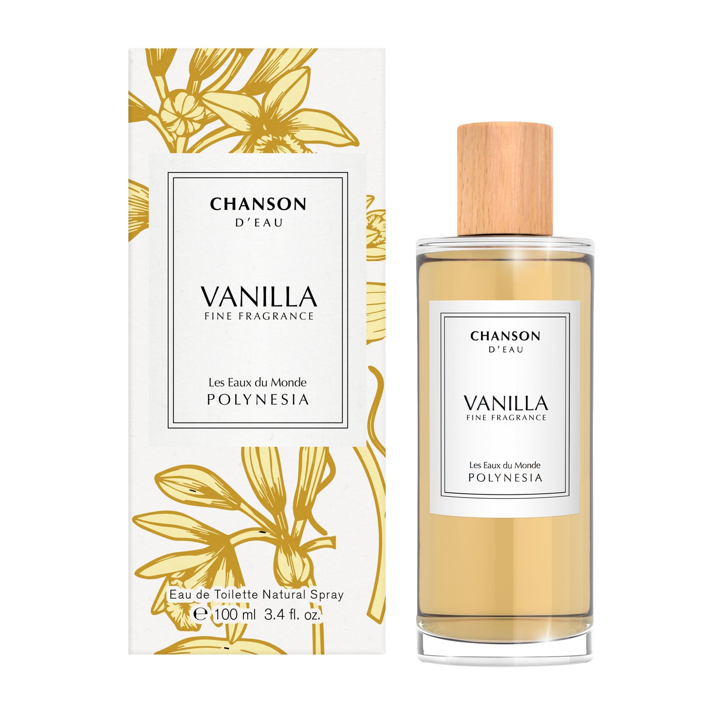 Chanson Vanilla Eau de Toilette 3.4 fl oz (Pack of 1), Notes of Pear, Sugar, and Vanilla, Women's Fragrance, Long Lasting, Everyday Fragrance, Travel Size - Image 2