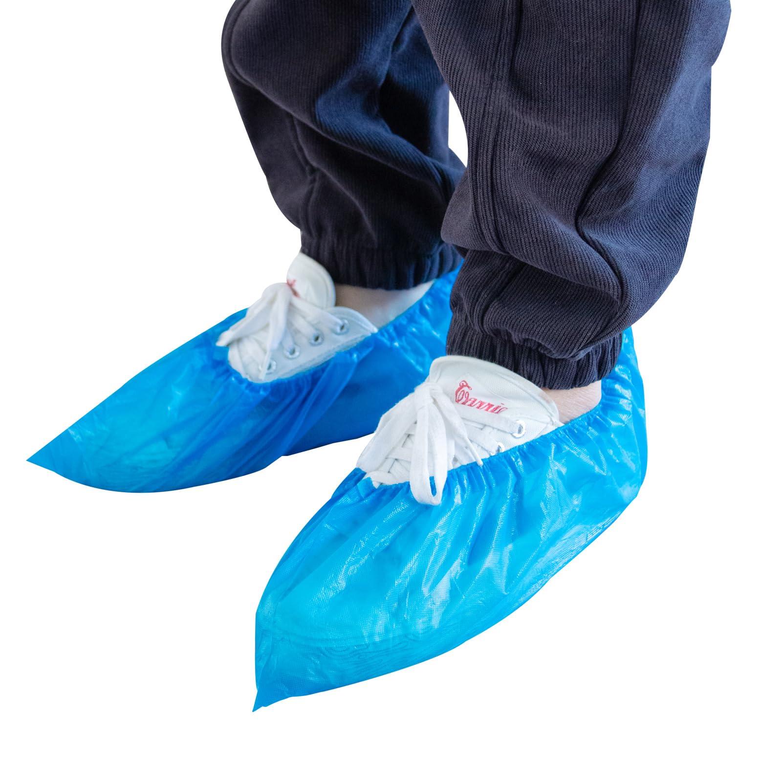 1000 PCS (500 Pairs) shoe covers disposable,booties for shoes covers,disposable shoe covers for indoors,plastic boot covers disposable,suitable for real estate, travel, construction, and workplaces. - Image 6