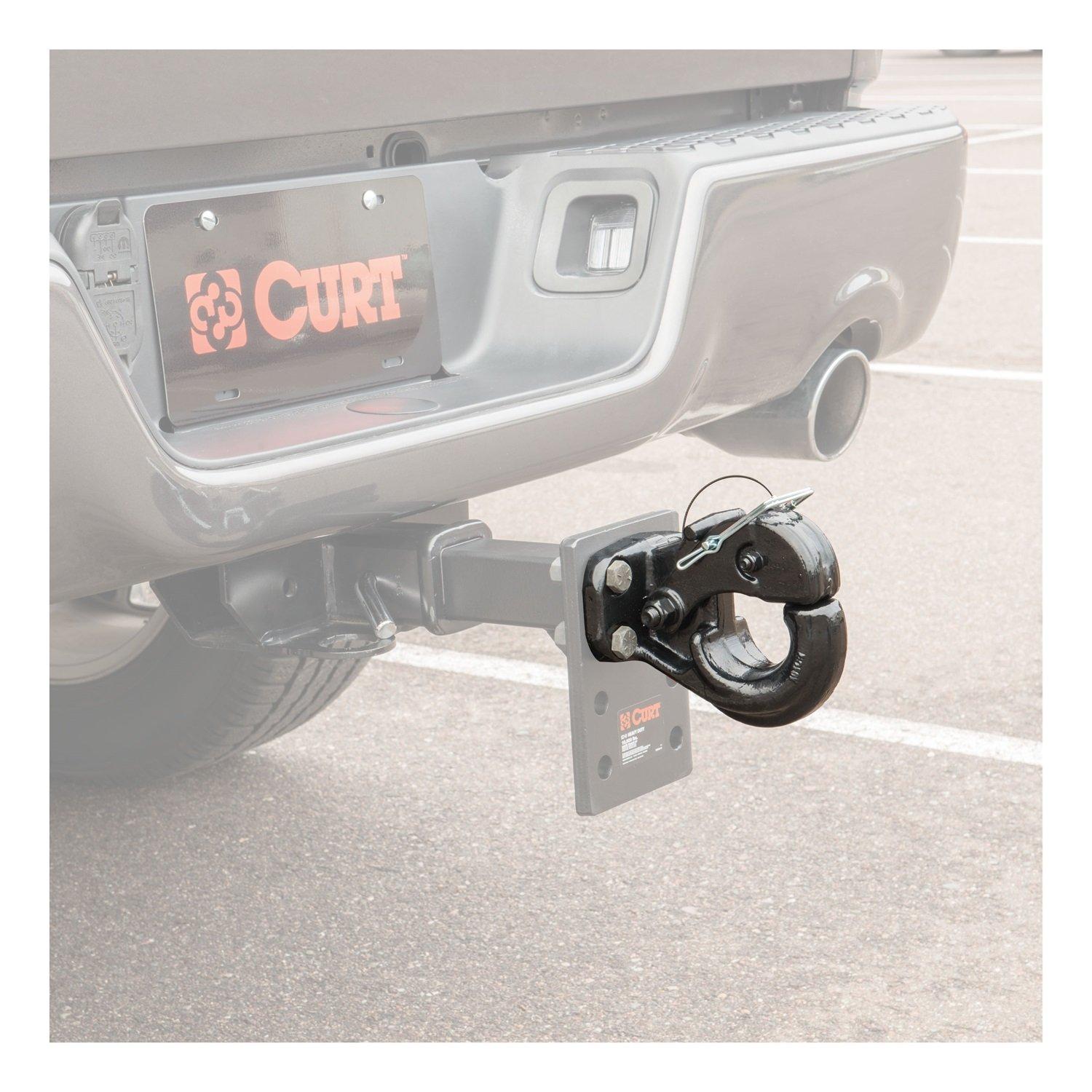 CURT 48215 Pintle Hook Hitch 30,000 lbs, Fits 2-1/2 to 3-Inch Lunette Ring, Mount Required - Image 8