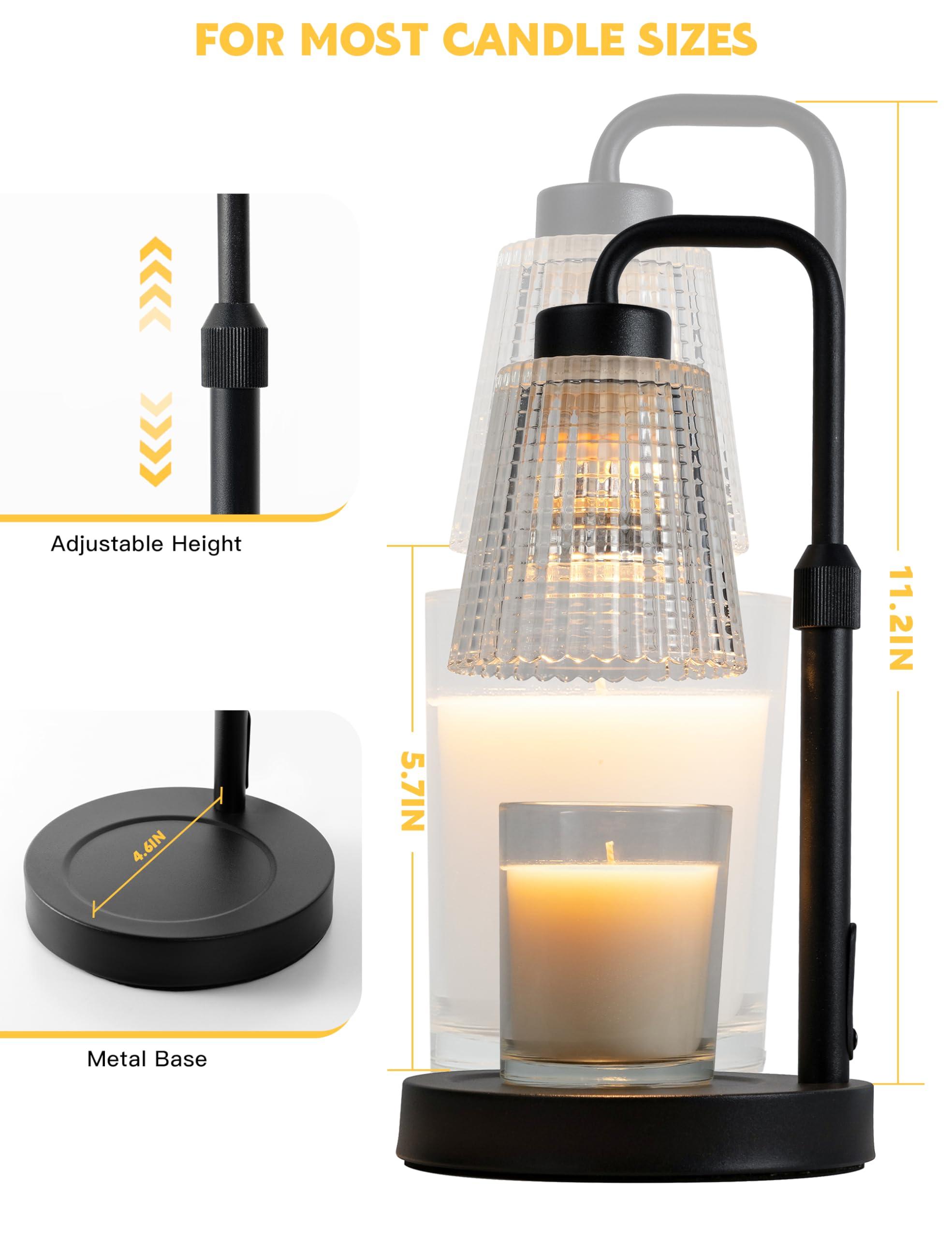 GODONLIF Candle Warmer Lamp with Timer Dimmable, Birthday Gifts for Women Mom, House Warming Gifts New Home Decor, Wax Melt Warmer for Jar Candles - Image 2