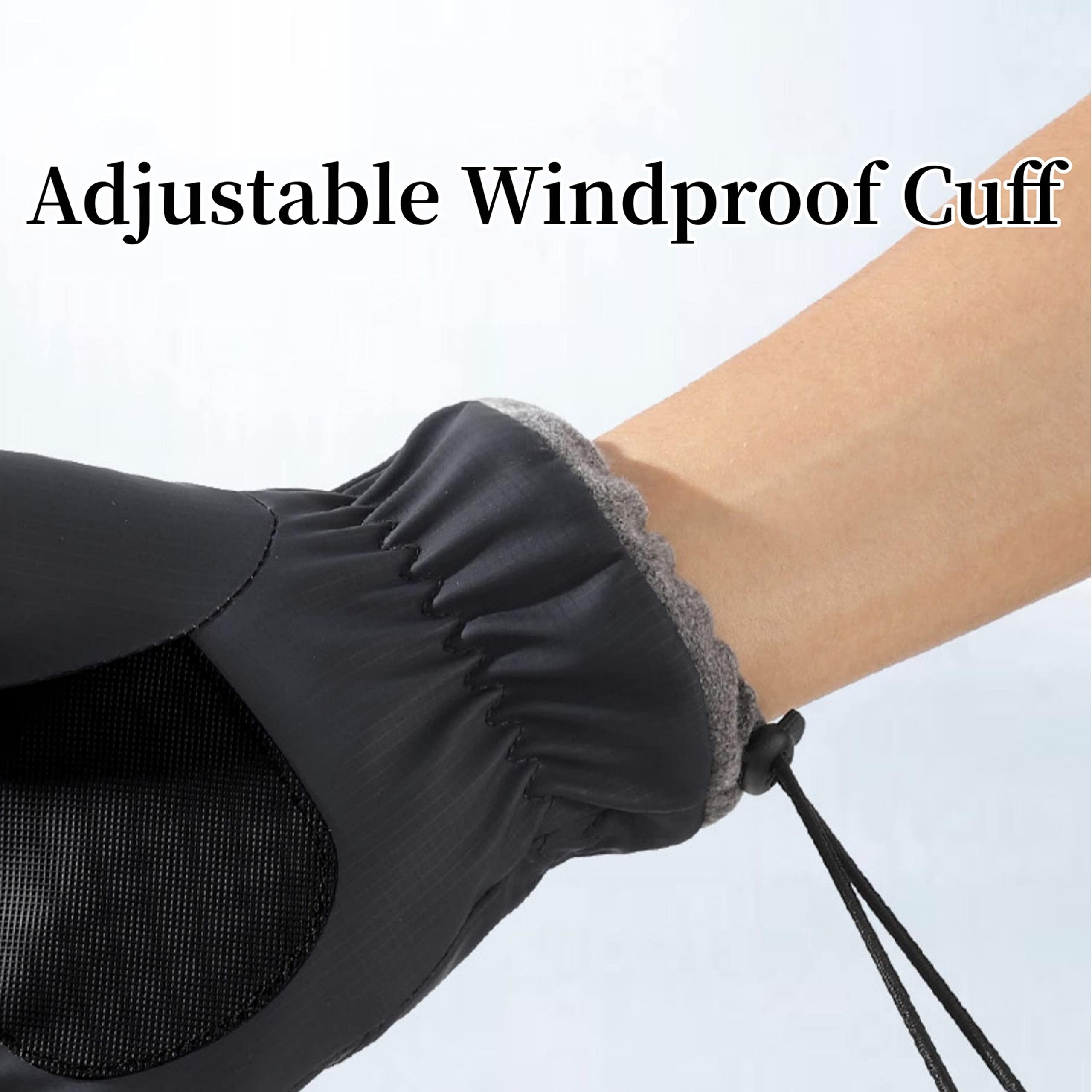 ihuan Winter Waterproof Ski Gloves Men Women, Snow Warm Cycling Cold Weather, Driving Biking Running - Image 6