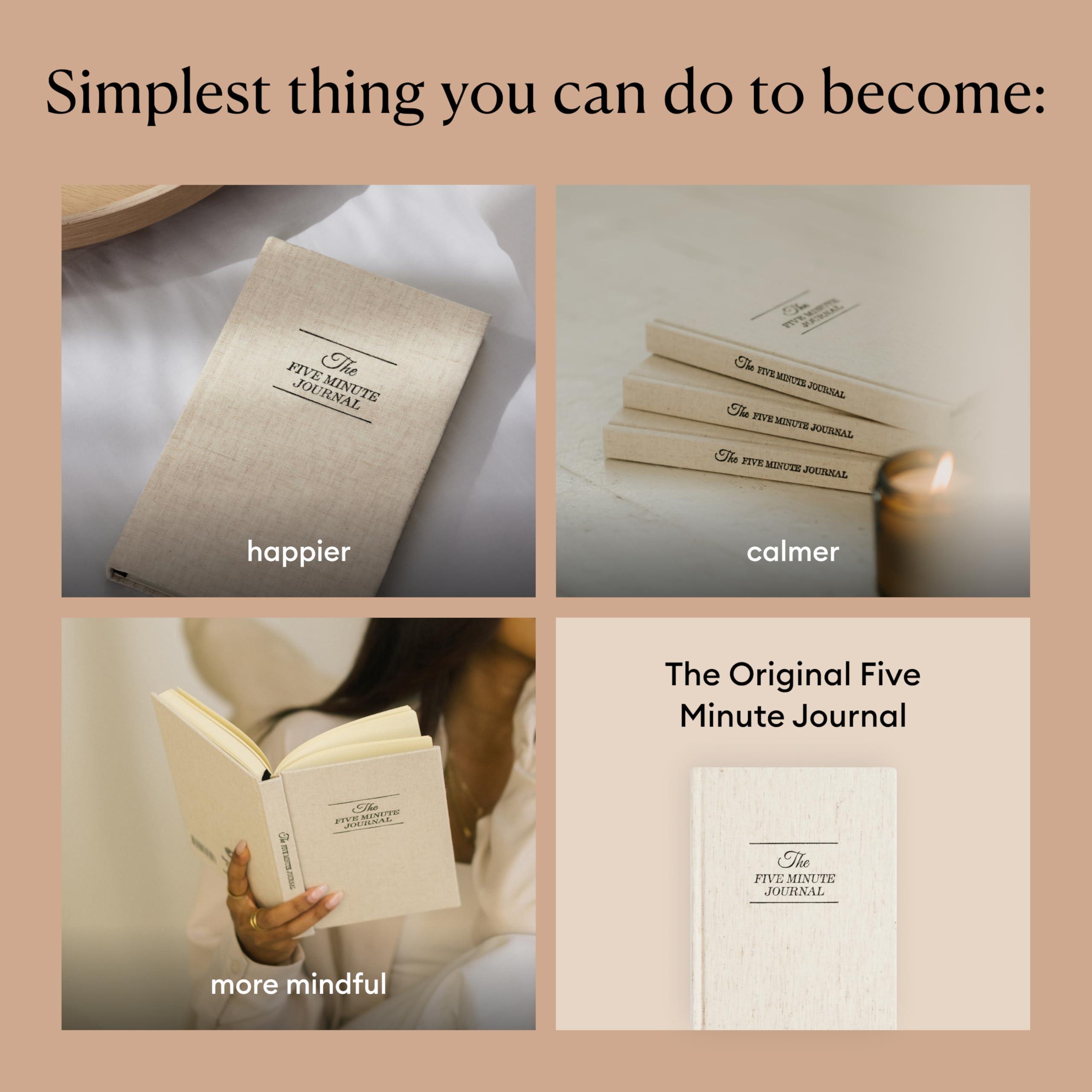 Intelligent Change The Five Minute Journal - Original Daily Gratitude Journal 2025 for Happiness, Mindfulness & Reflection - Daily Affirmations - Undated Planner Gifts for Women & Men - Image 6