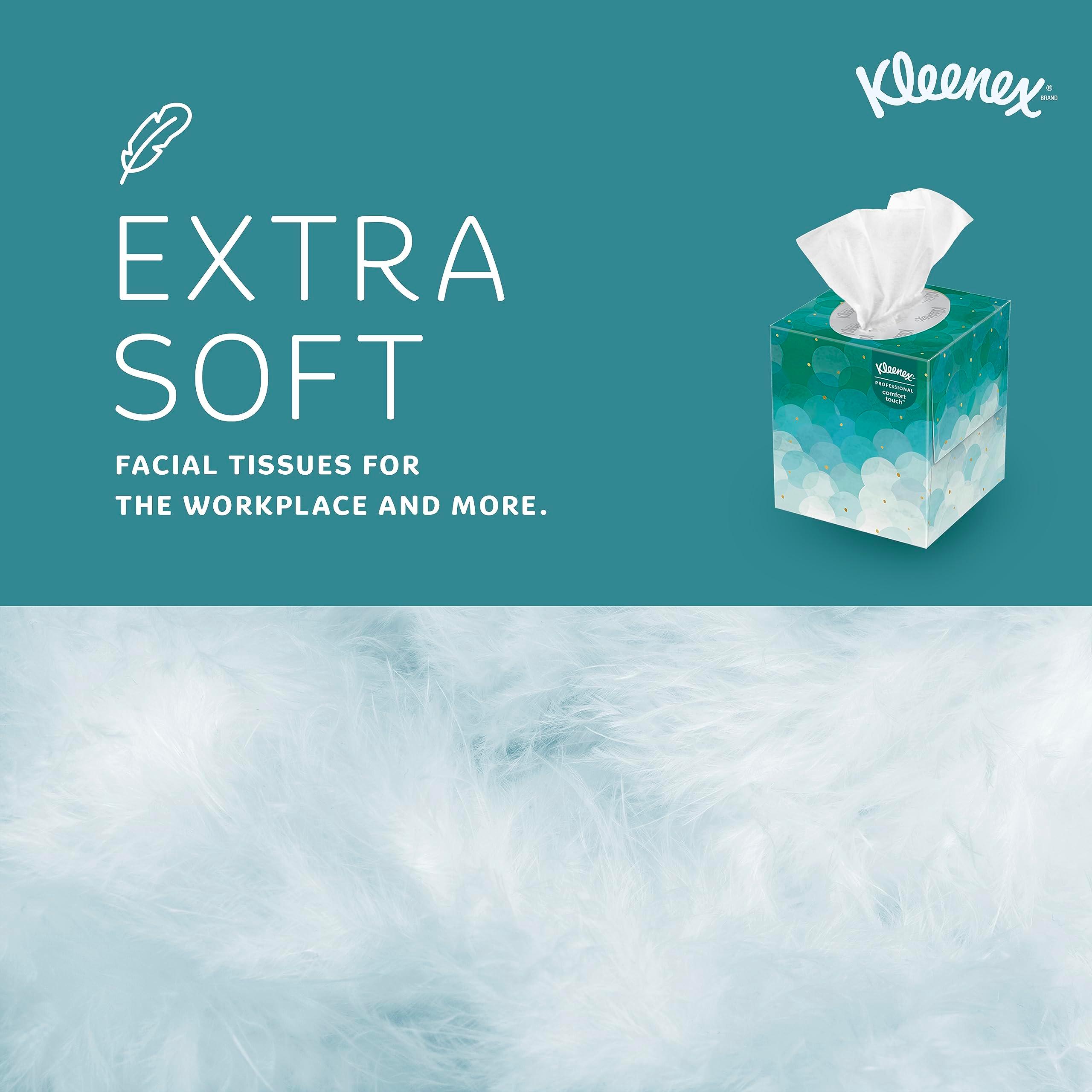 Kleenex Professional Facial Tissue, Bulk (21270), 2-Ply, White, Upright Cube Boxed Format, Designed for Business (90 Tissues/Box, 36 Boxes, 3,240 Sheets/Case) - Image 6