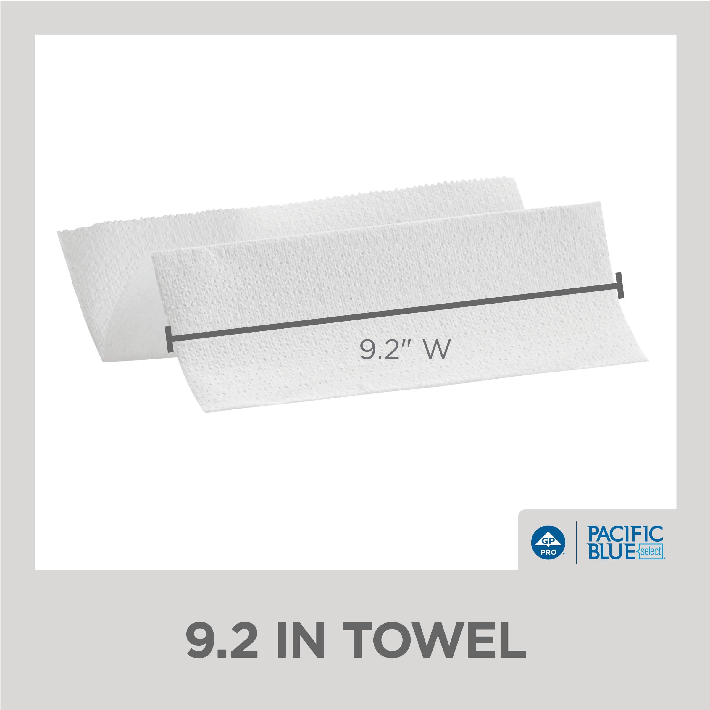 Pacific Blue Select Multifold Premium 2-Ply Paper Towels by GP PRO (Georgia-Pacific),White, 21000,125 Paper Towels Per Pack,16 Packs Per Case - Image 2