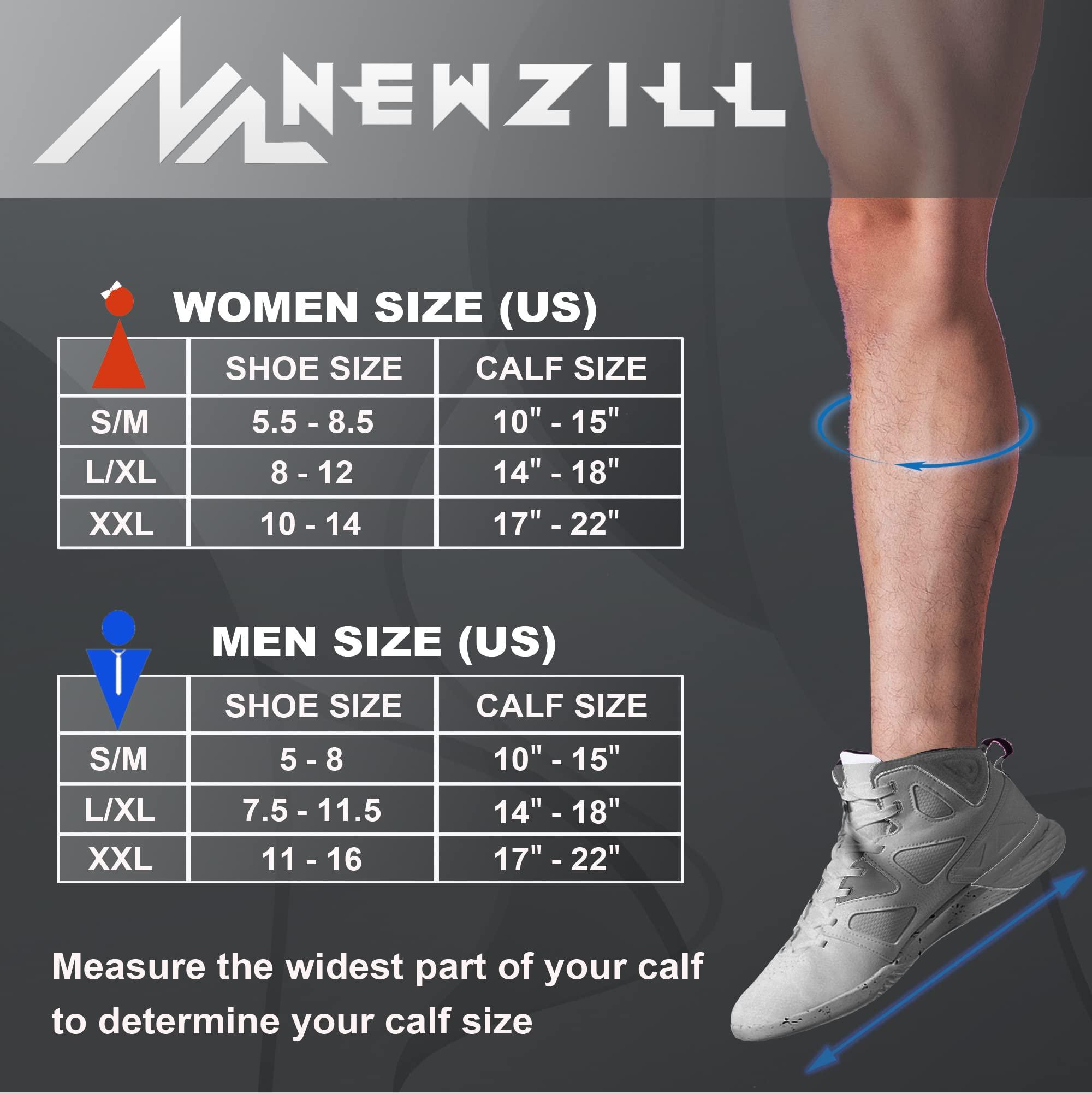 NEWZILL Medical Compression Socks for Women & Men Circulation 20-30 mmHg, Best for Running Athletic Hiking Travel Flight Nurses - Image 2