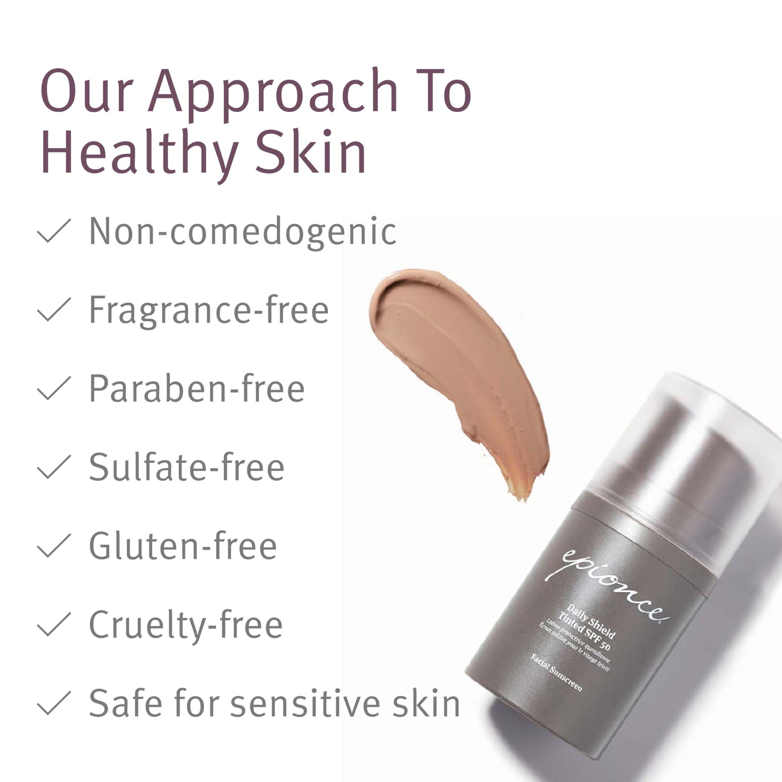 Epionce Daily Shield Tinted SPF 50 Sunscreen - Water Resistant Broad Spectrum UV Protection Facial Sunscreen with Titanium Dioxide & Zinc Oxide, For All Skin Types, Dermatologist Skincare - Image 5