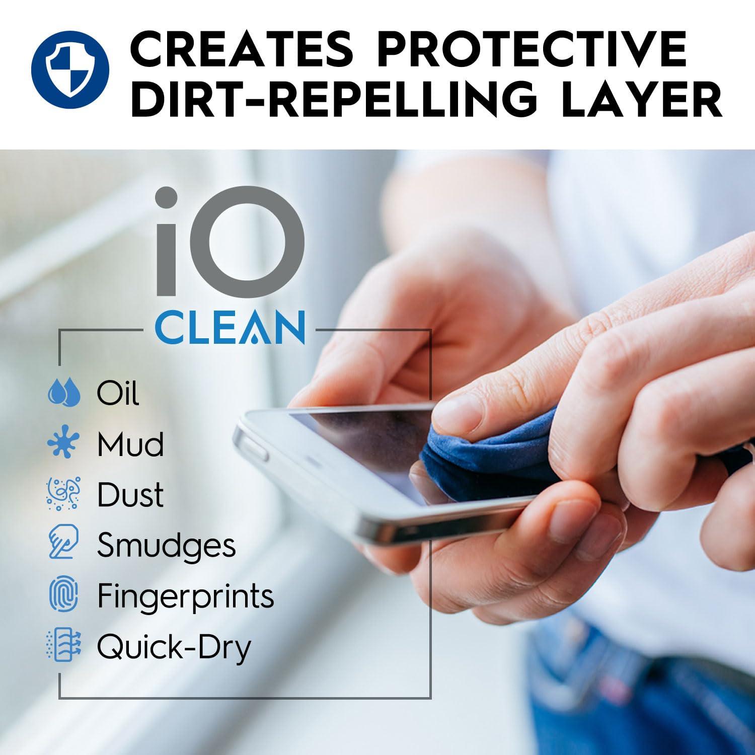 Screen Cleaner Spray (16oz - 473ml) – Best Large Cleaning Kit for LCD LED OLED TV, Smartphone, iPad, Laptop, Touchscreen, Computer Monitor, Electronic Devices, Microfiber Cloth Wipes and 2 Nozzles - Image 7