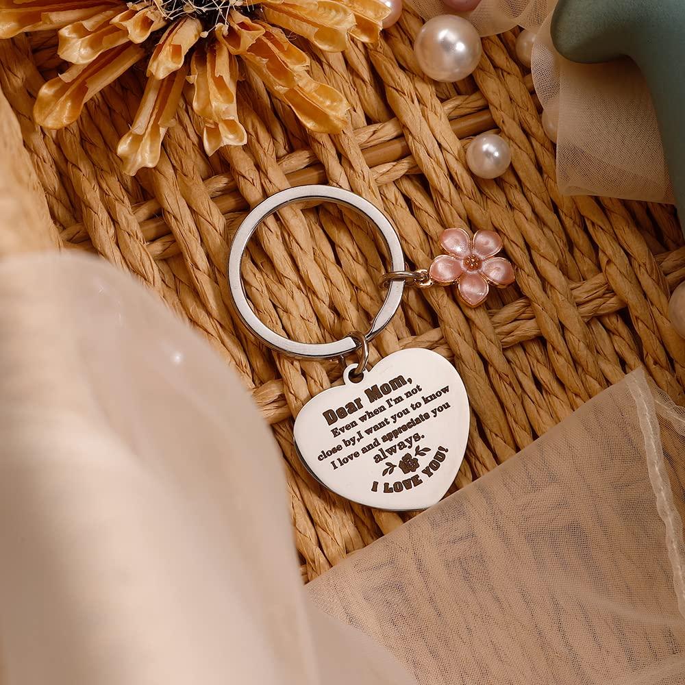 Gifts for Mom from Son Daughter Birthday Mothers Day Gifts Mothers Day Keychain Presents Best Mom ever Gift Ideas - Image 5