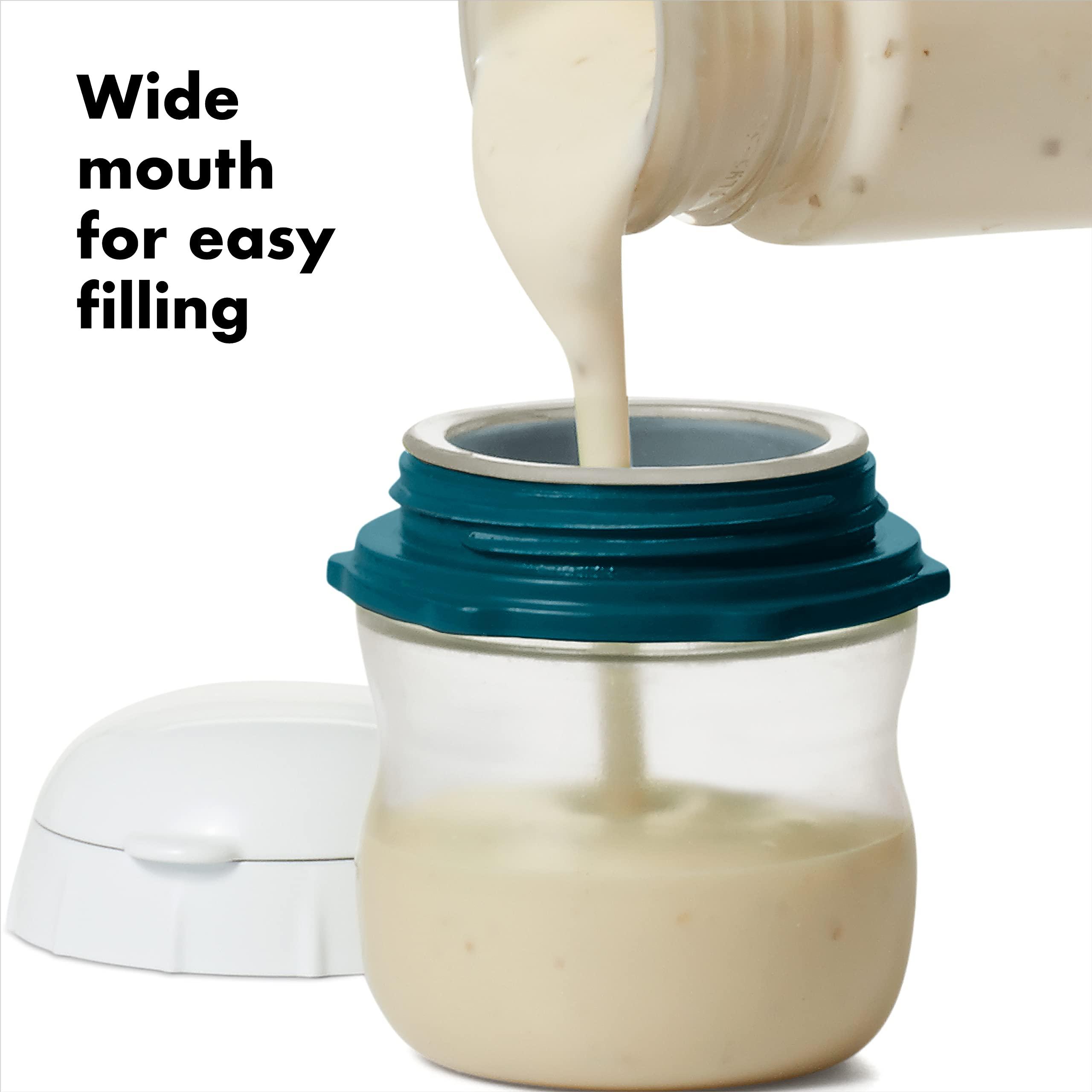 OXO Good Grips Prep & Go Leakproof Silicone Squeeze Bottle, White - Image 5