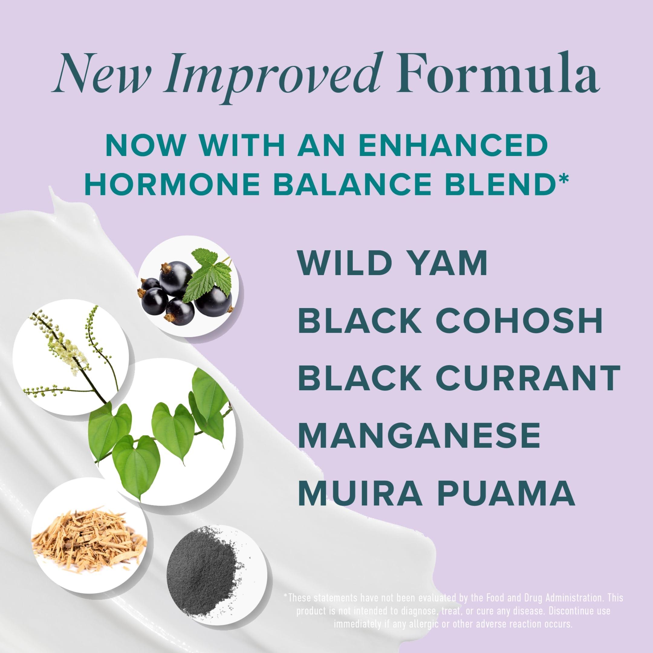 Estrogen Cream with Wild Yam Cream for Hormone Balance | Bioidentical Menopause & Menstrual Support | 200mg USP Micronized Estriol with Vitamin A, Manganese, Black Currant Oil | 80 Servings, 4oz Pump - Image 8