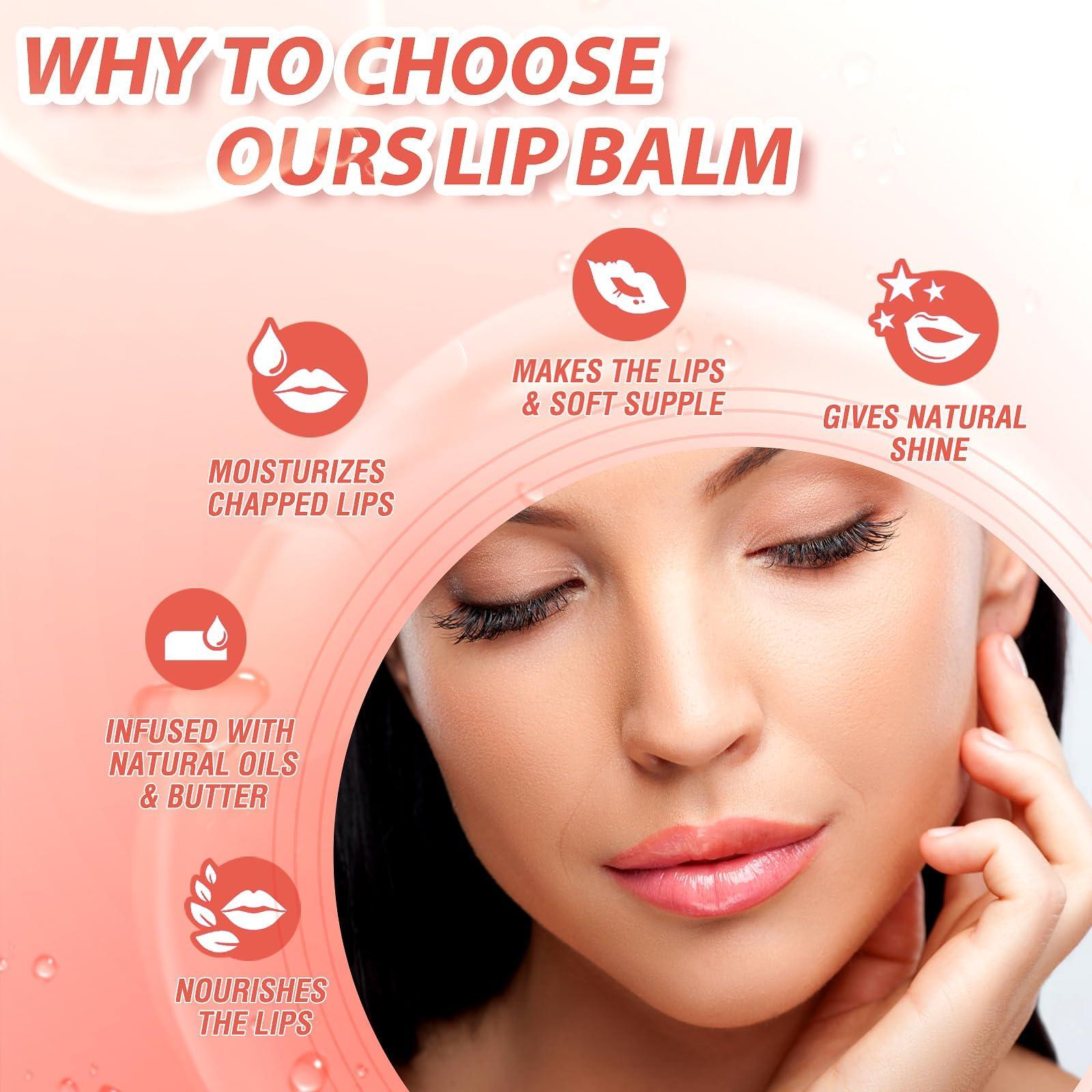 BANGFENG Big Brush Head Hydrating Lip Glow Oil Plumping Lip Tint, Hydrating Lip Gloss Tinted Lip Balm Transparent Lip Care, Long Lasting Nourishing Non-sticky Fresh Texture (Chocolate) - Image 10