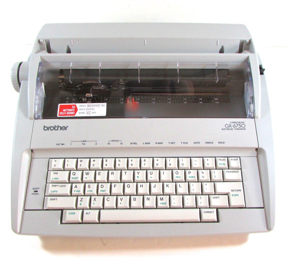 Brother GX-6750 Daisy Wheel Electric Typewriter - Image 2
