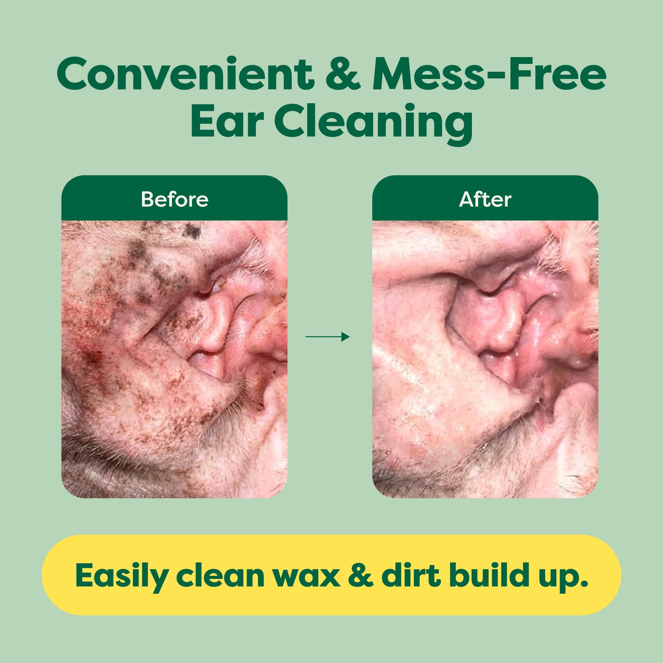Earth Rated Vet-Developed Pet Ear Wipes, Hypoallergenic Cleaner for Dogs & Cats Ears to Remove Dirt and Wax Build Up, Wild Oat Scent, 70 Count - Image 4