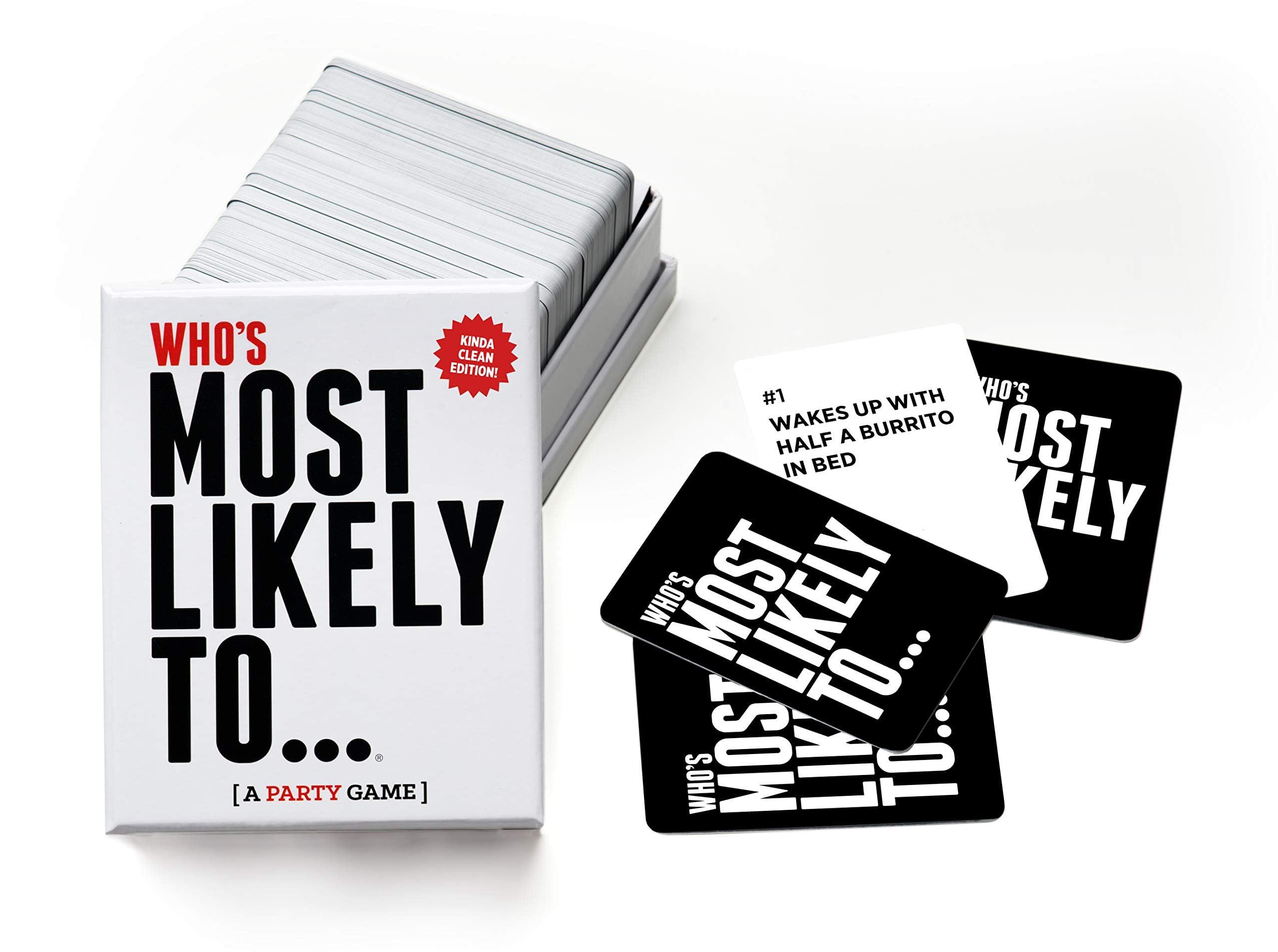 DSS Games Who's Most Likely to... Kinda Clean Family Edition [A Party Game] - Image 2